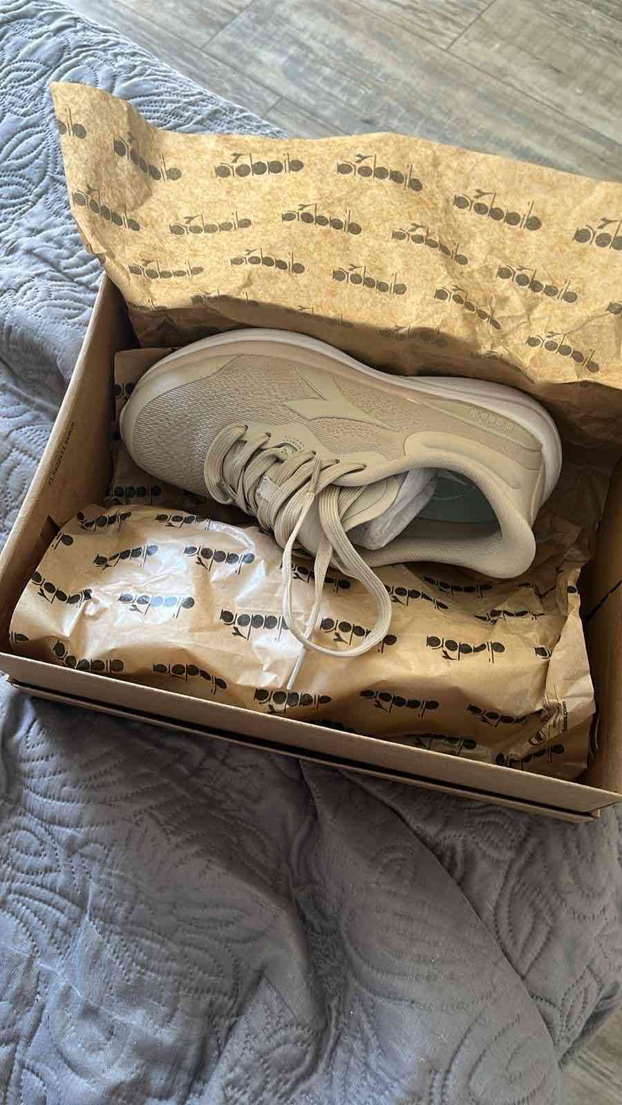 Zapatillas running beige - miniatura 2