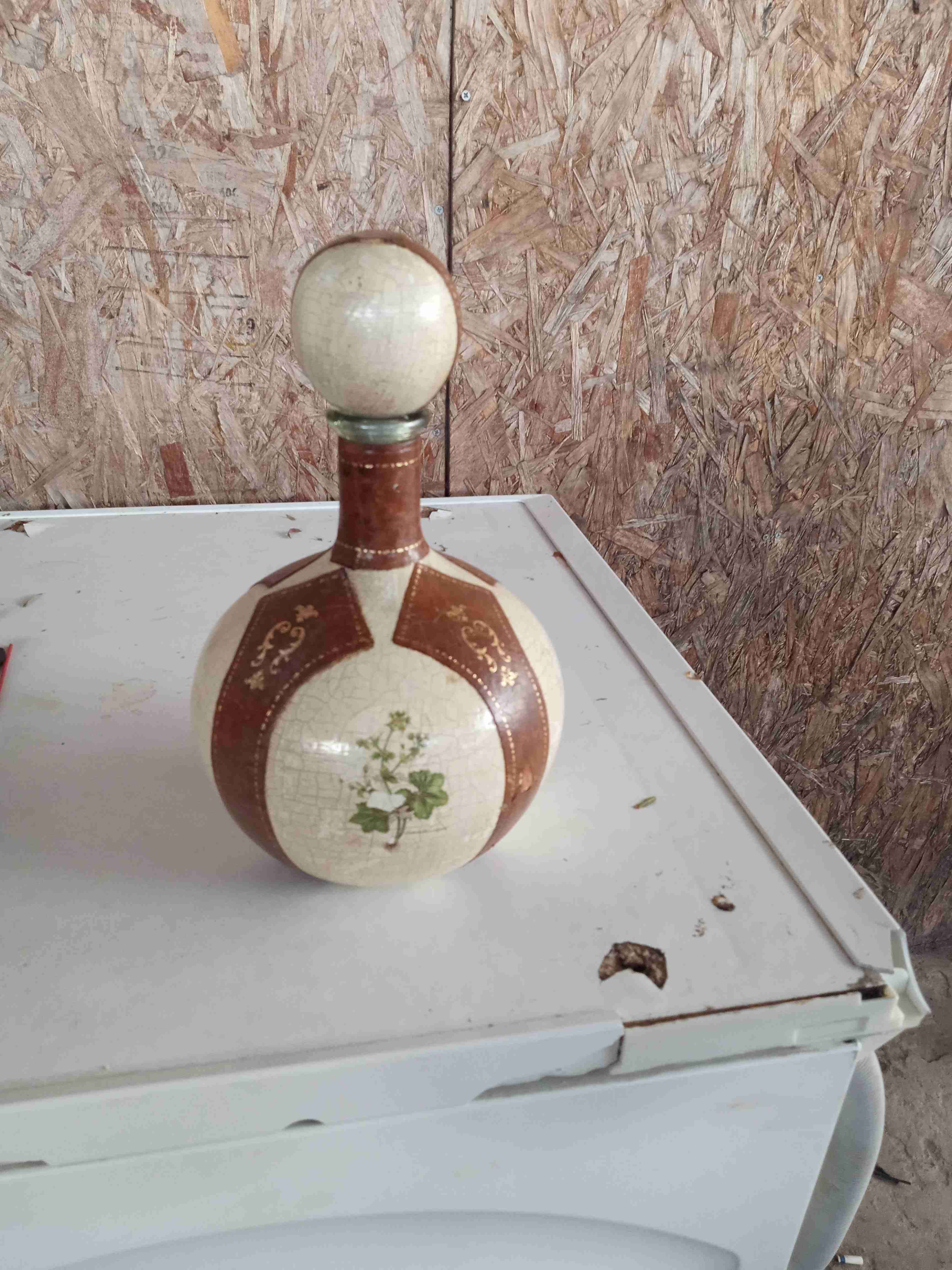 Botella decorativa vintage