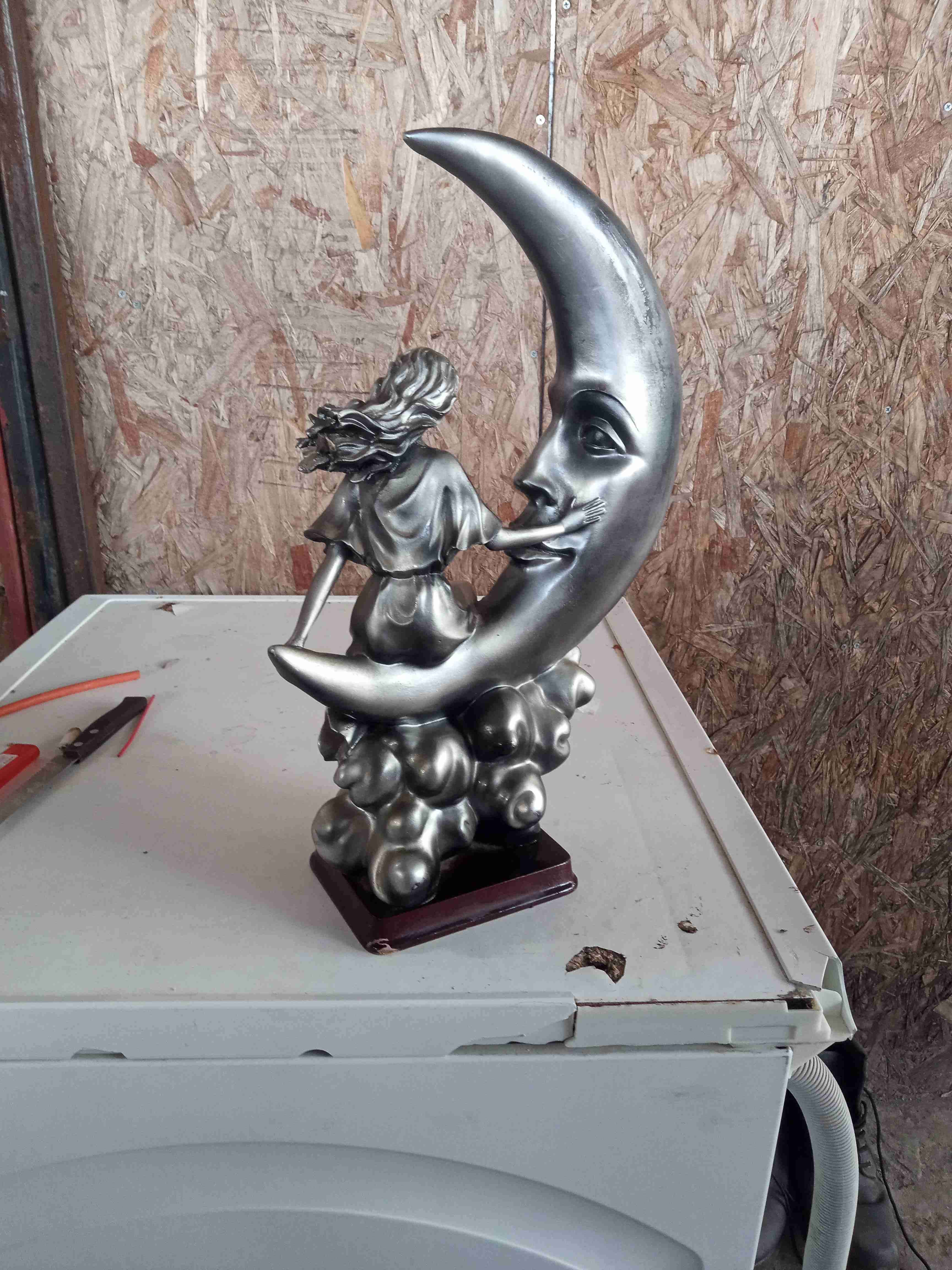 Escultura lunar decorativa - miniatura 2