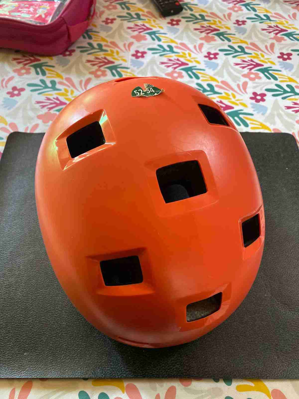 Casco de skate naranja - miniatura 2