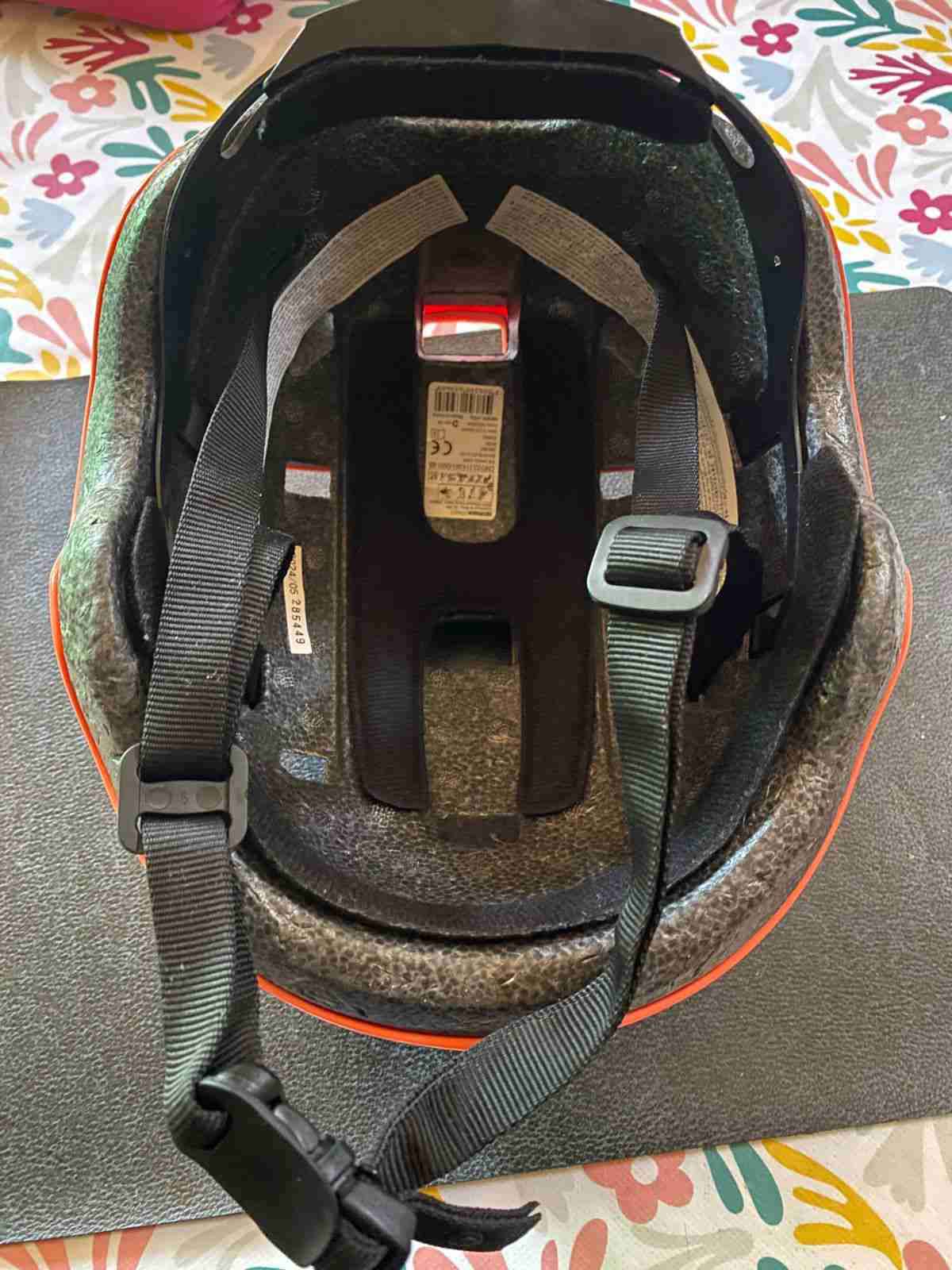 Casco de skate naranja - miniatura 3