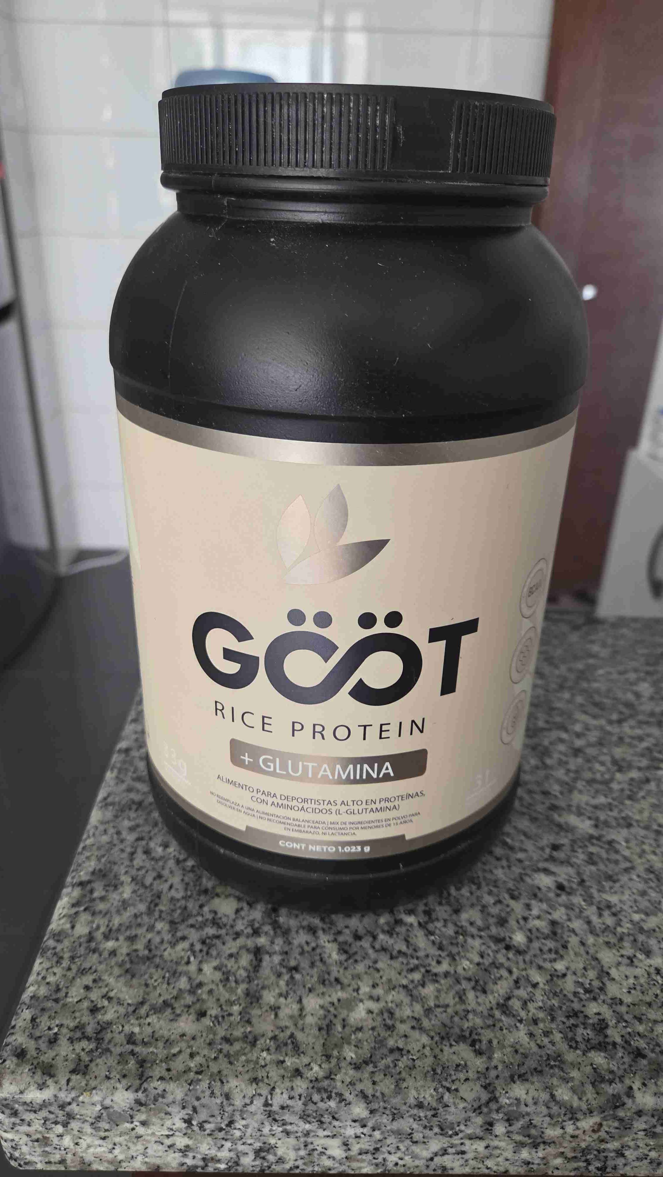 Proteína de arroz Gööt con glutamina - miniatura 1