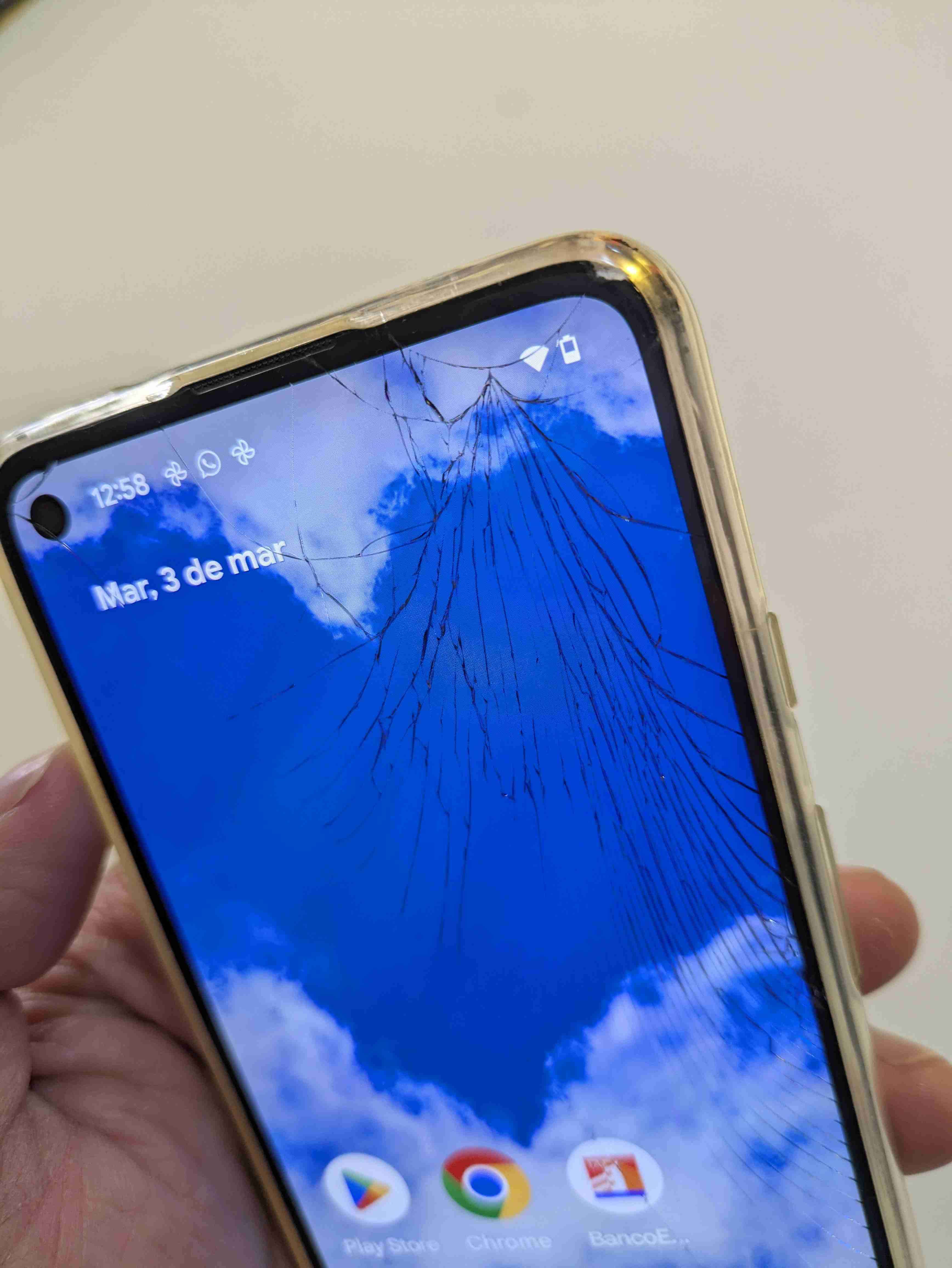 Google Pixel 4a (5g) Cristal roto - miniatura 3