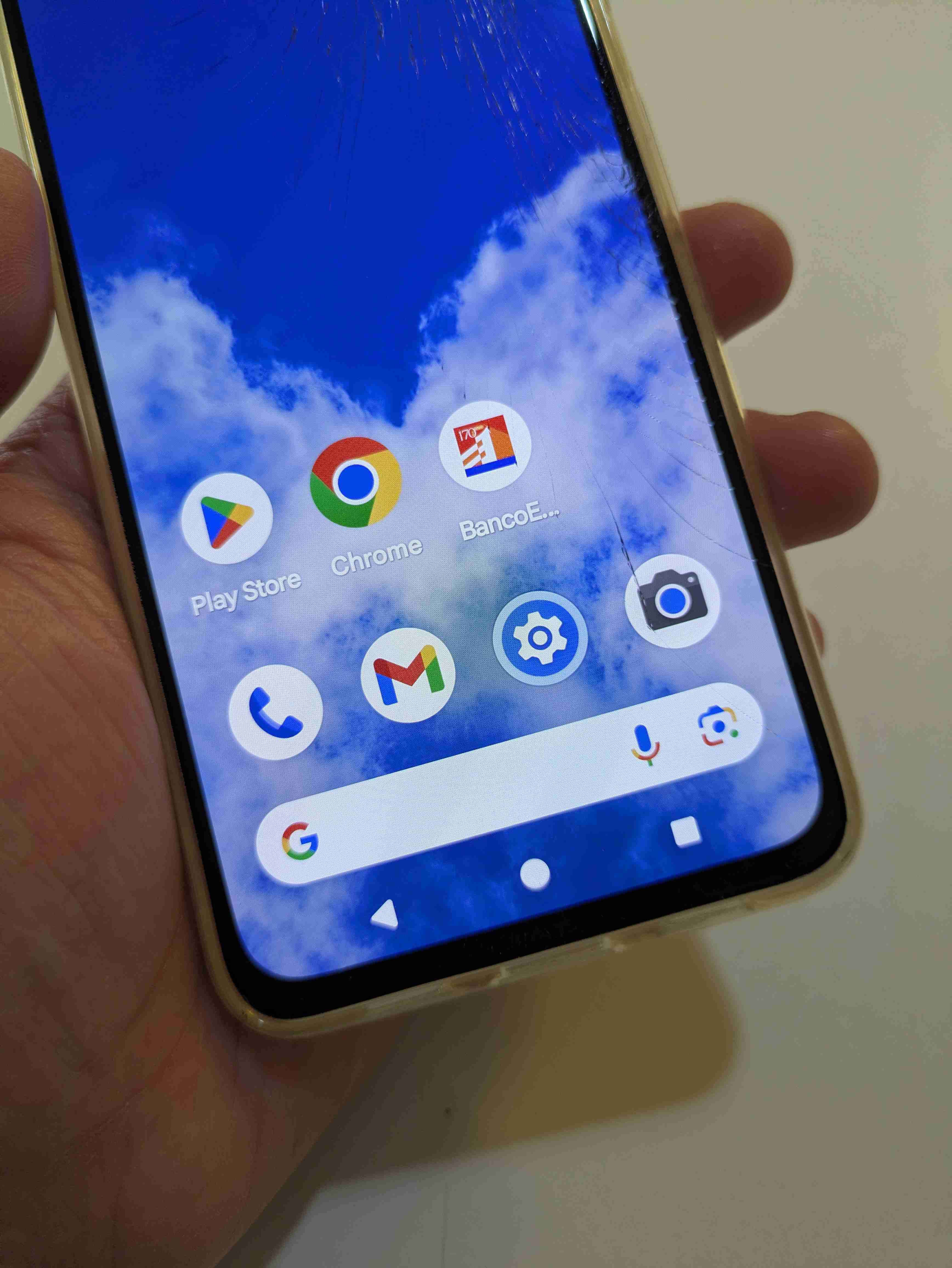 Google Pixel 4a (5g) Cristal roto - miniatura 4