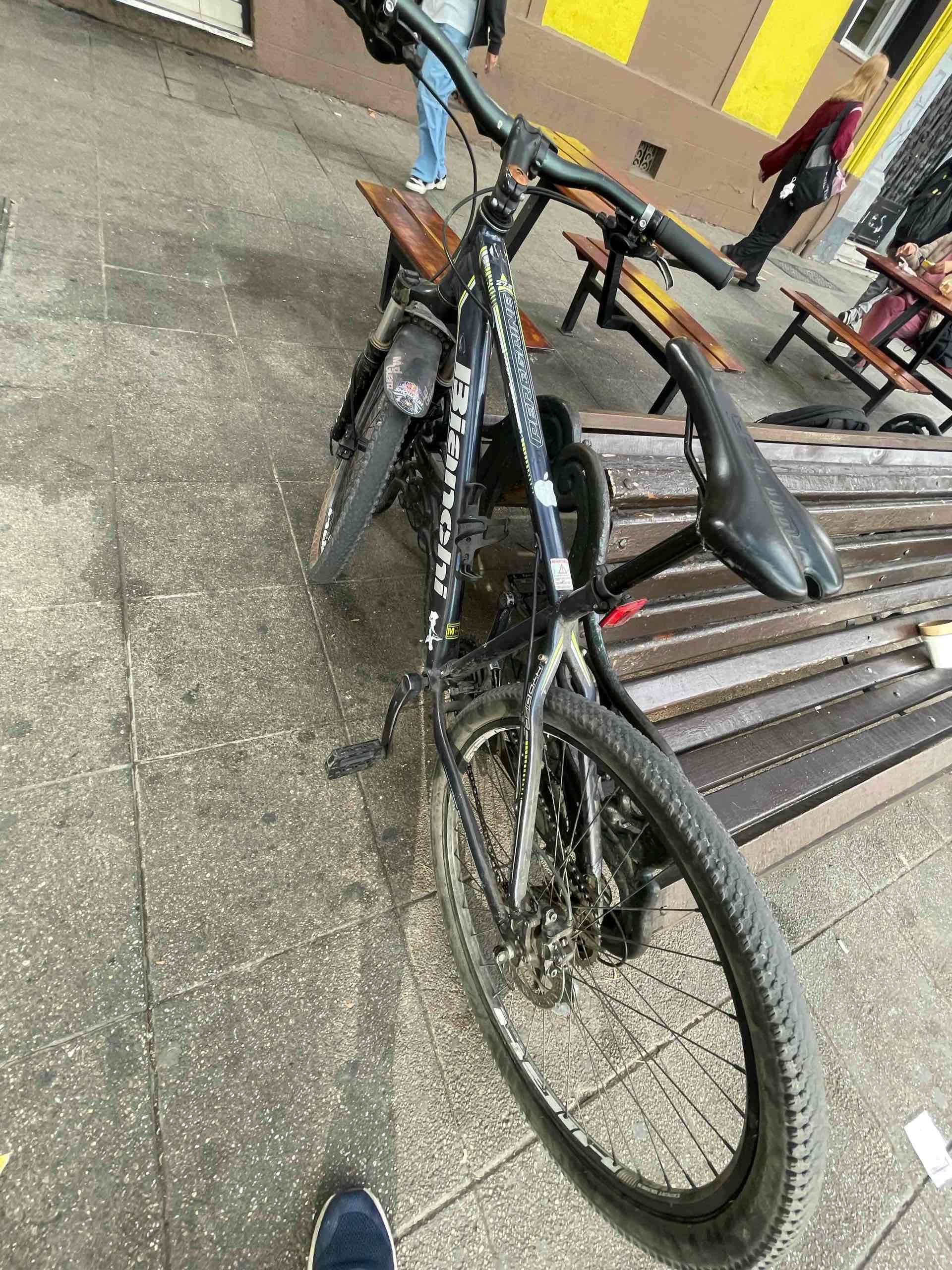 Bicicleta Bianchi montaña negra - miniatura 5