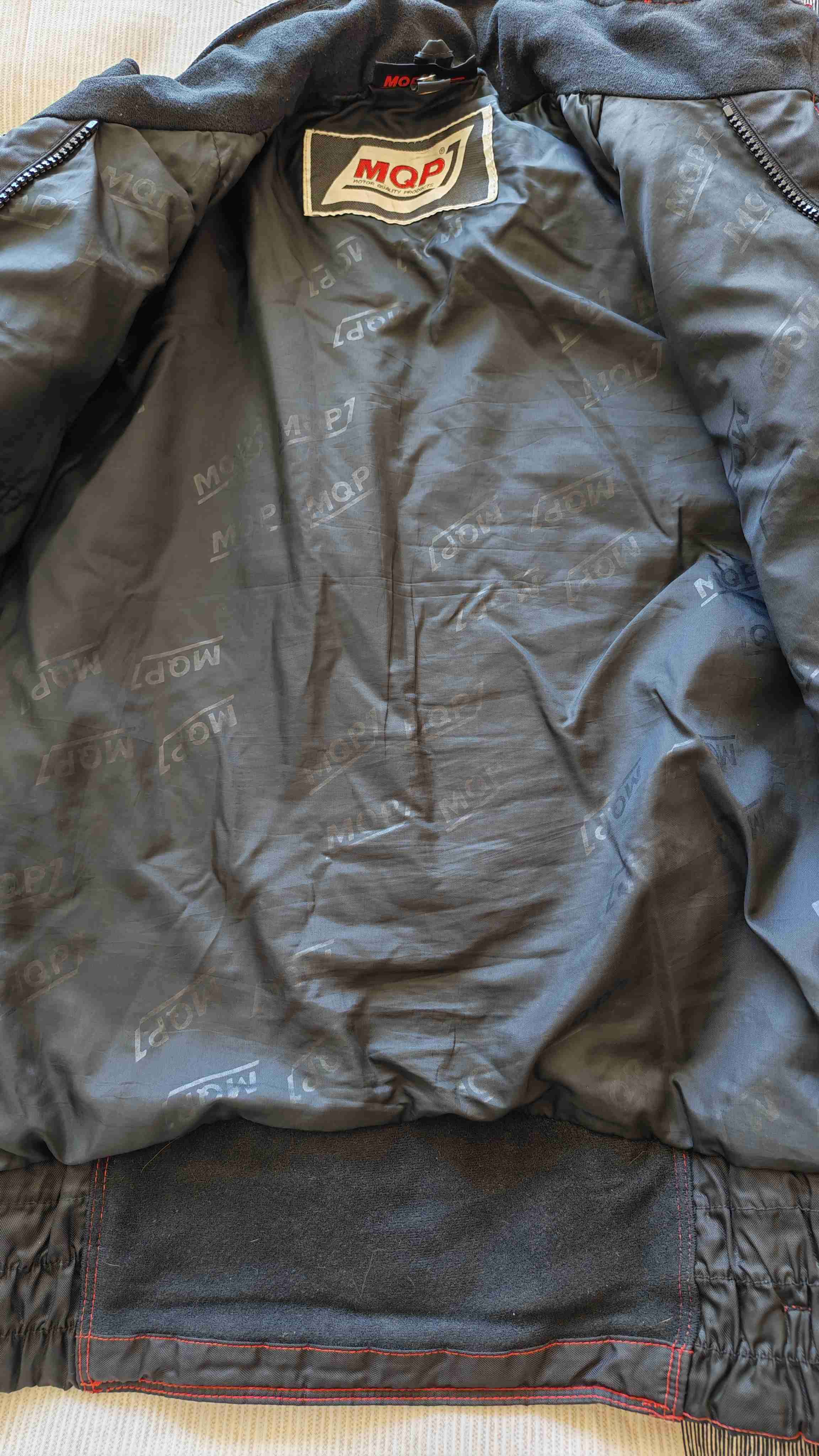 Chaqueta de moto negra - miniatura 3