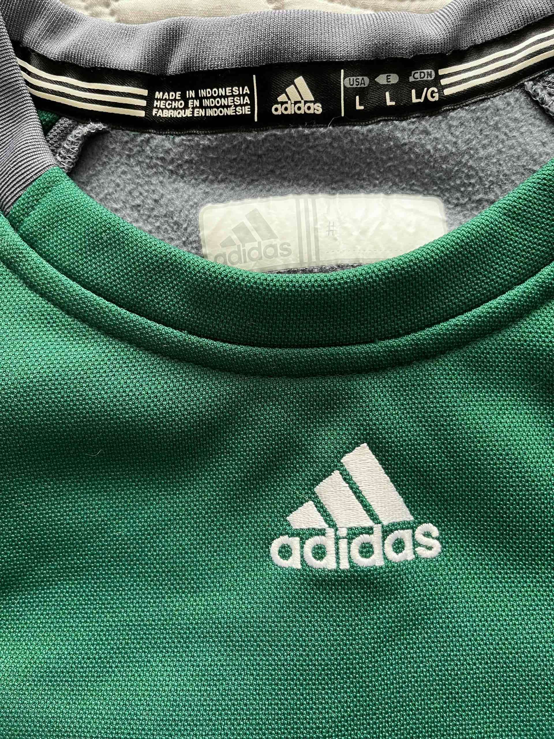 Polerón verde Adidas - miniatura 4