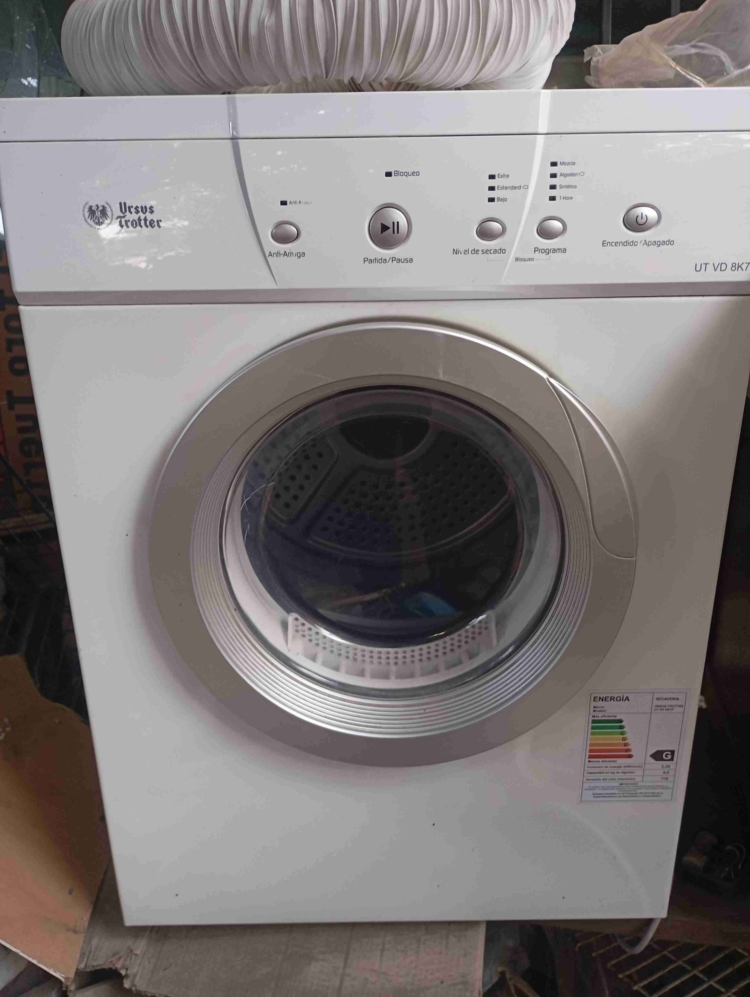 Secadora de ropa Ursus Trotter Blanca - miniatura 1