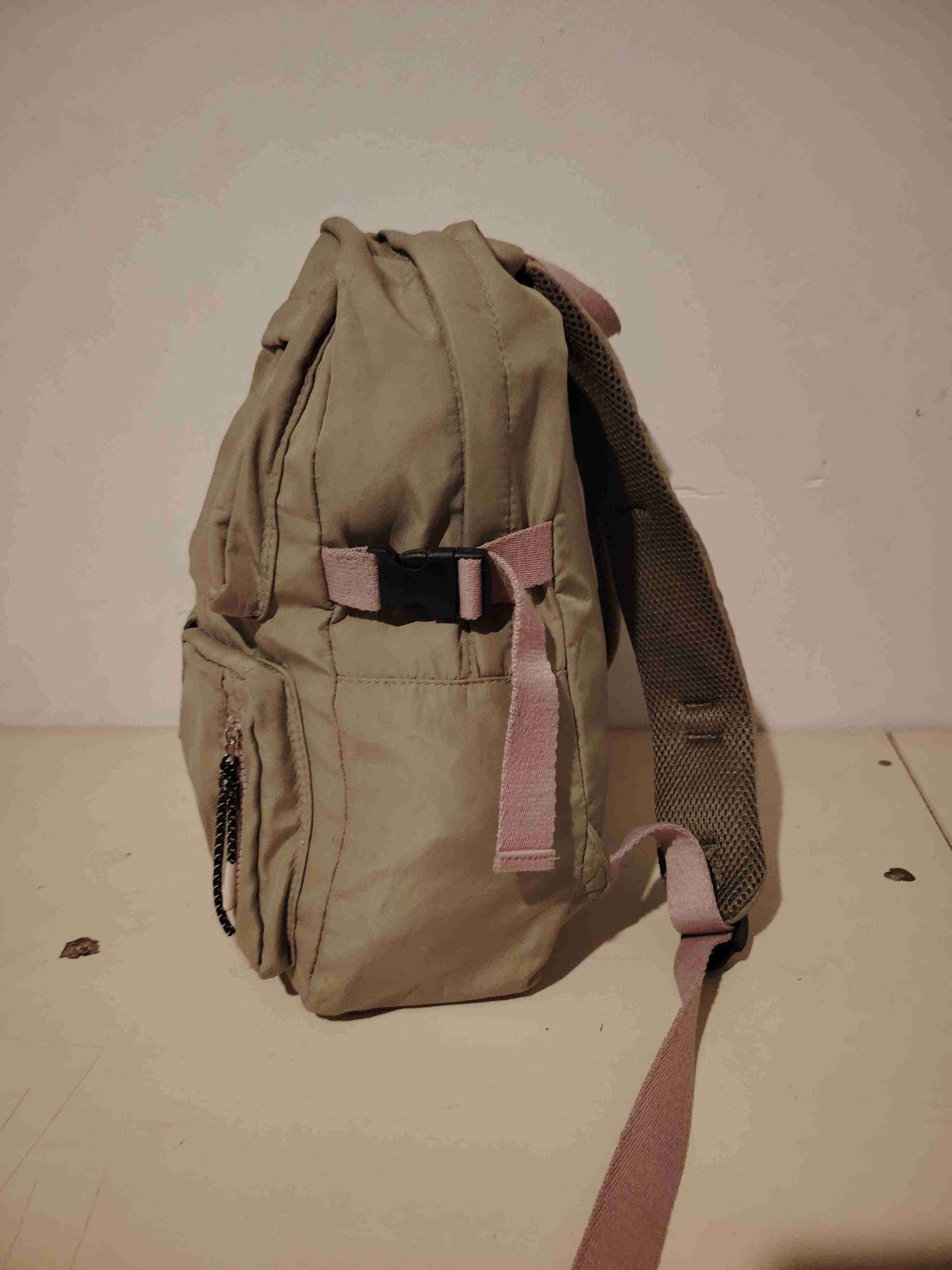 Mochila beige multiuso - miniatura 2