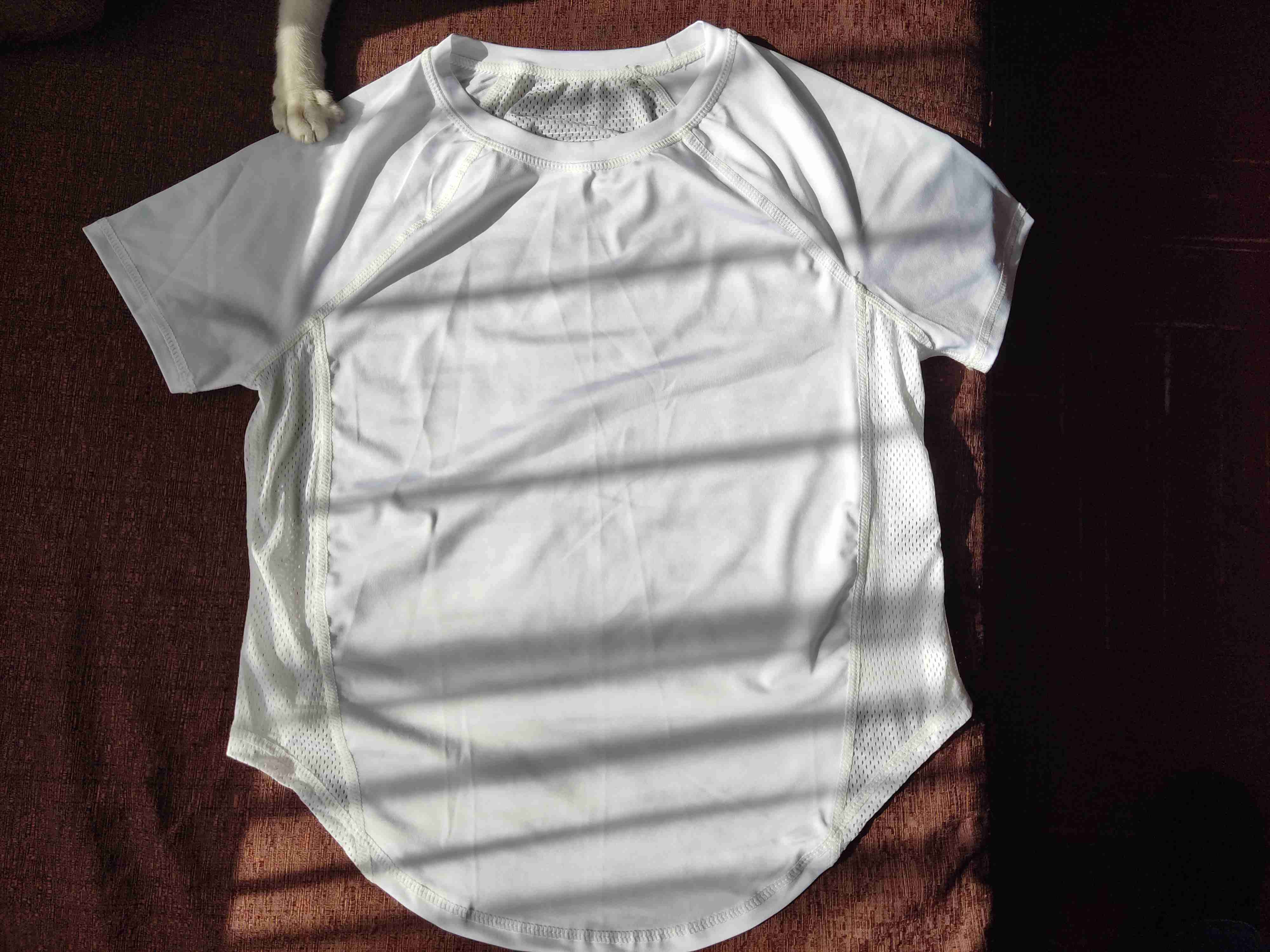 Polera deportiva blanca - miniatura 1