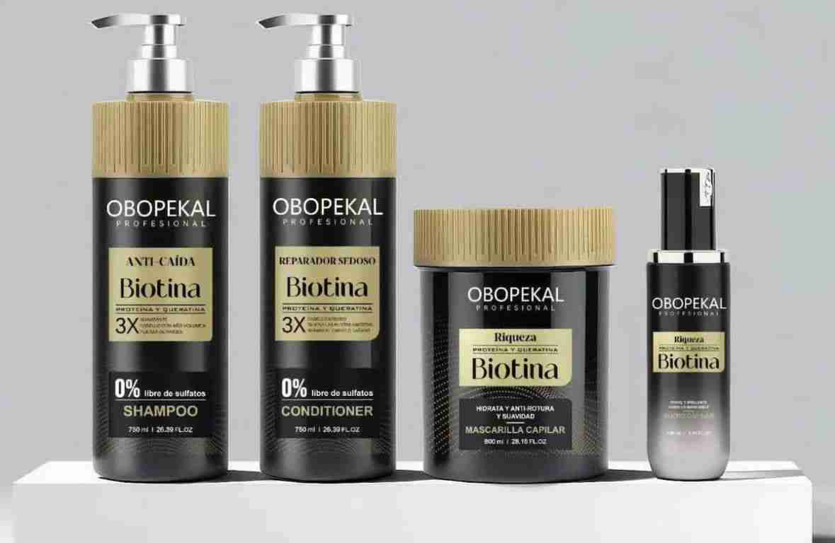 Shampoo Obopekal Biotina Keratina - miniatura 2