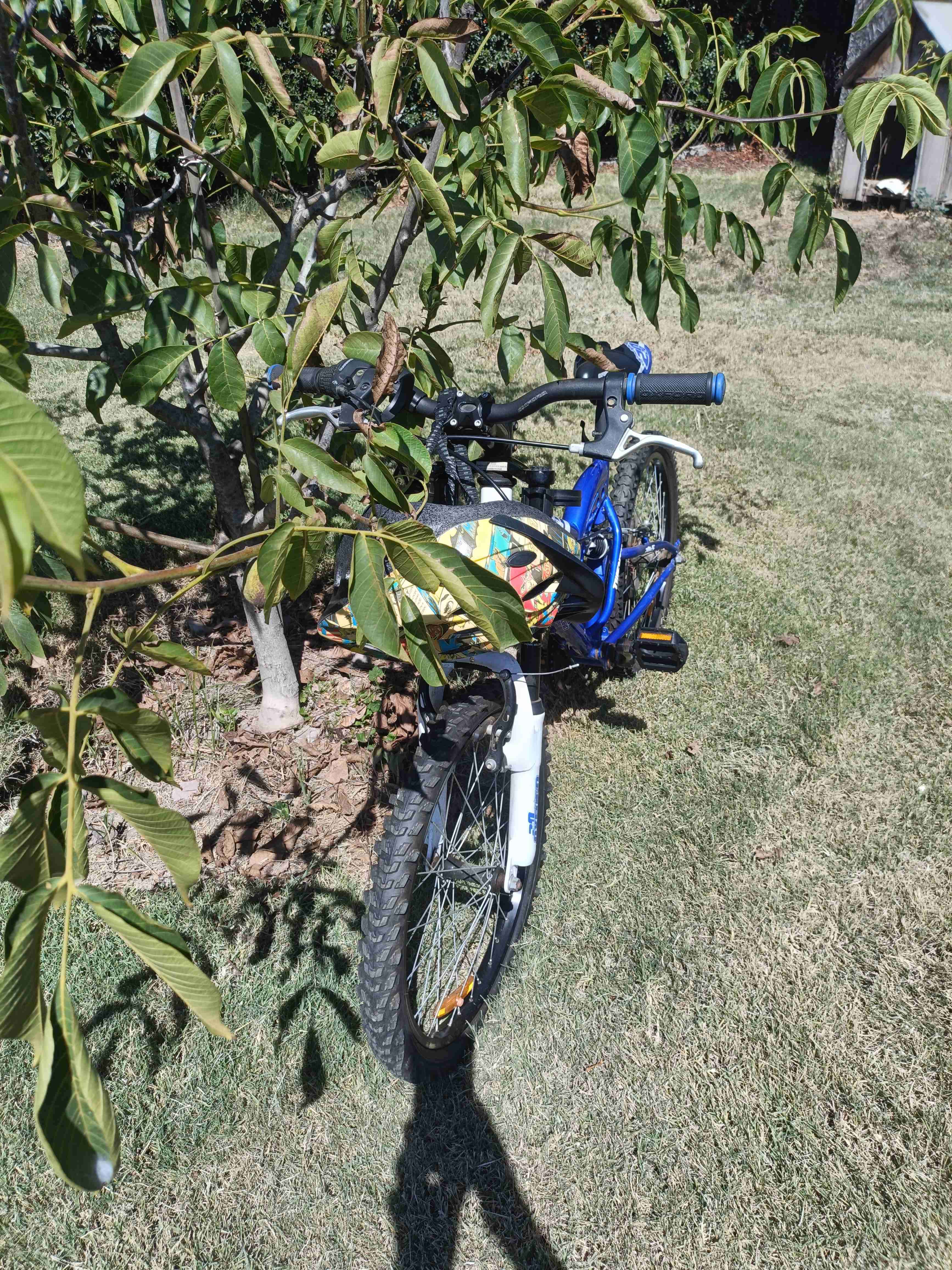 Bicicleta de montaña azul - miniatura 3