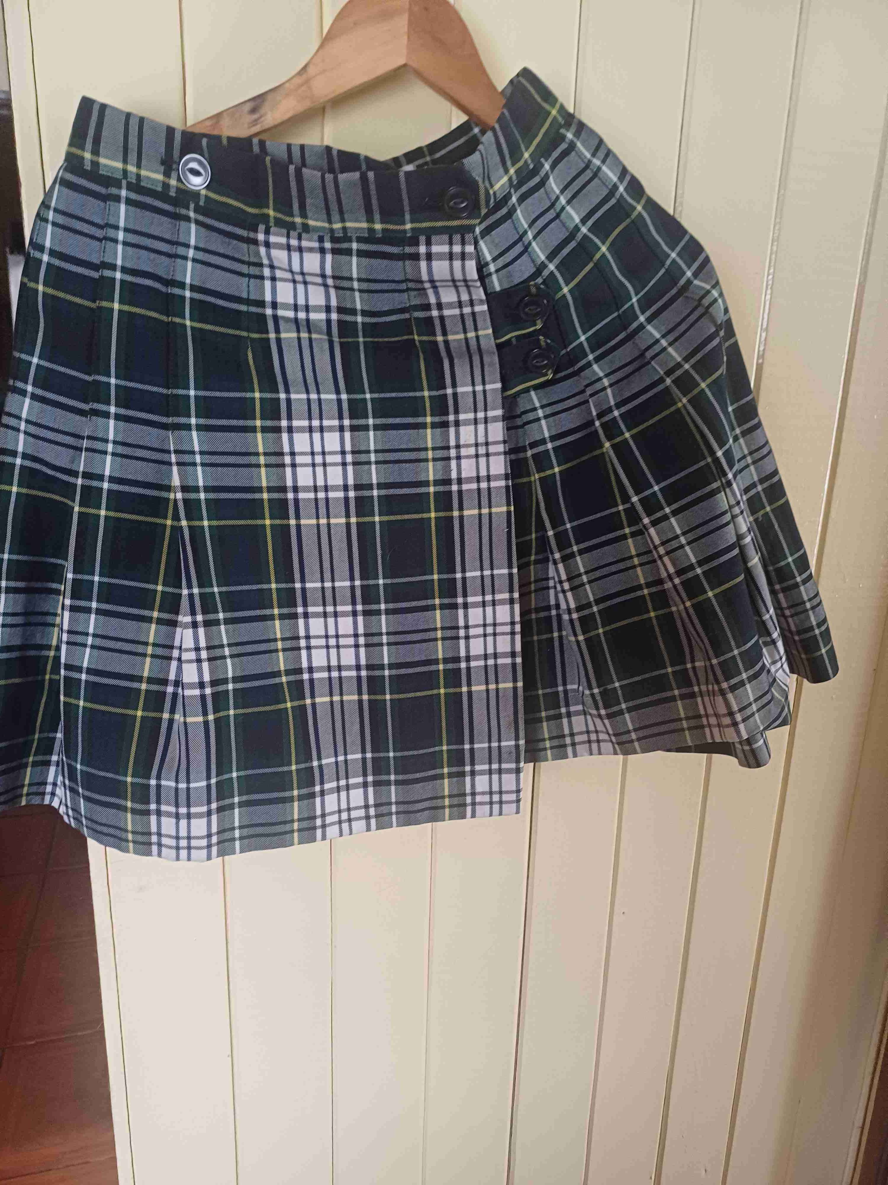 Falda escocesa azul - miniatura 2