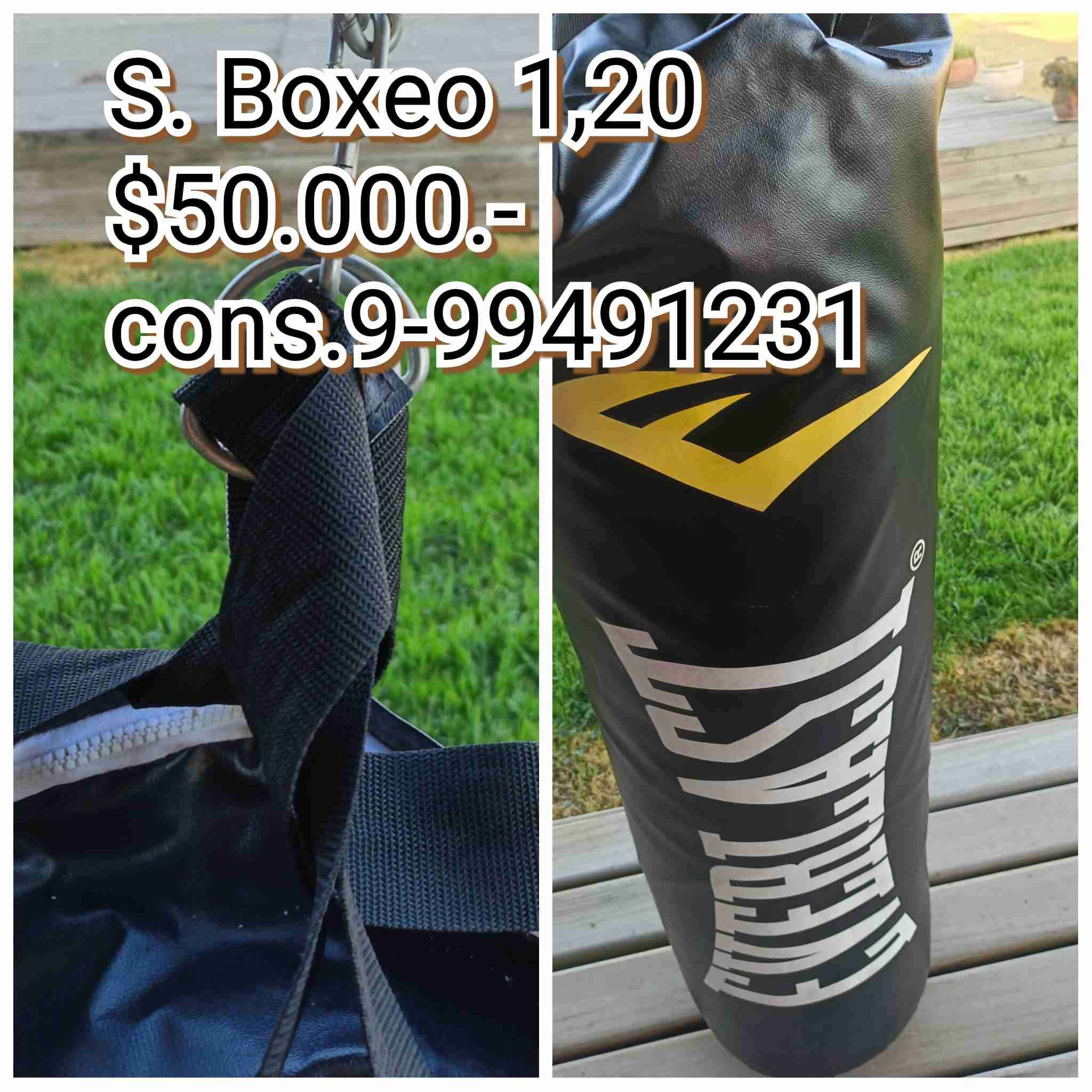 Saco de boxeo Everlast negro - miniatura 2