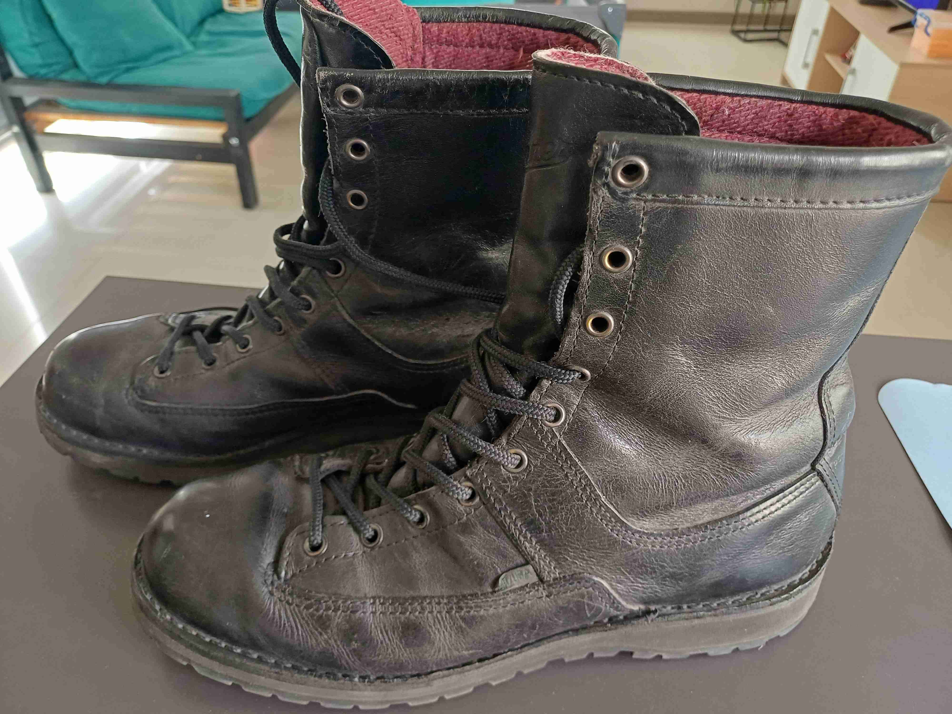 Botas militares negras Danner Modelo Recon - miniatura 2