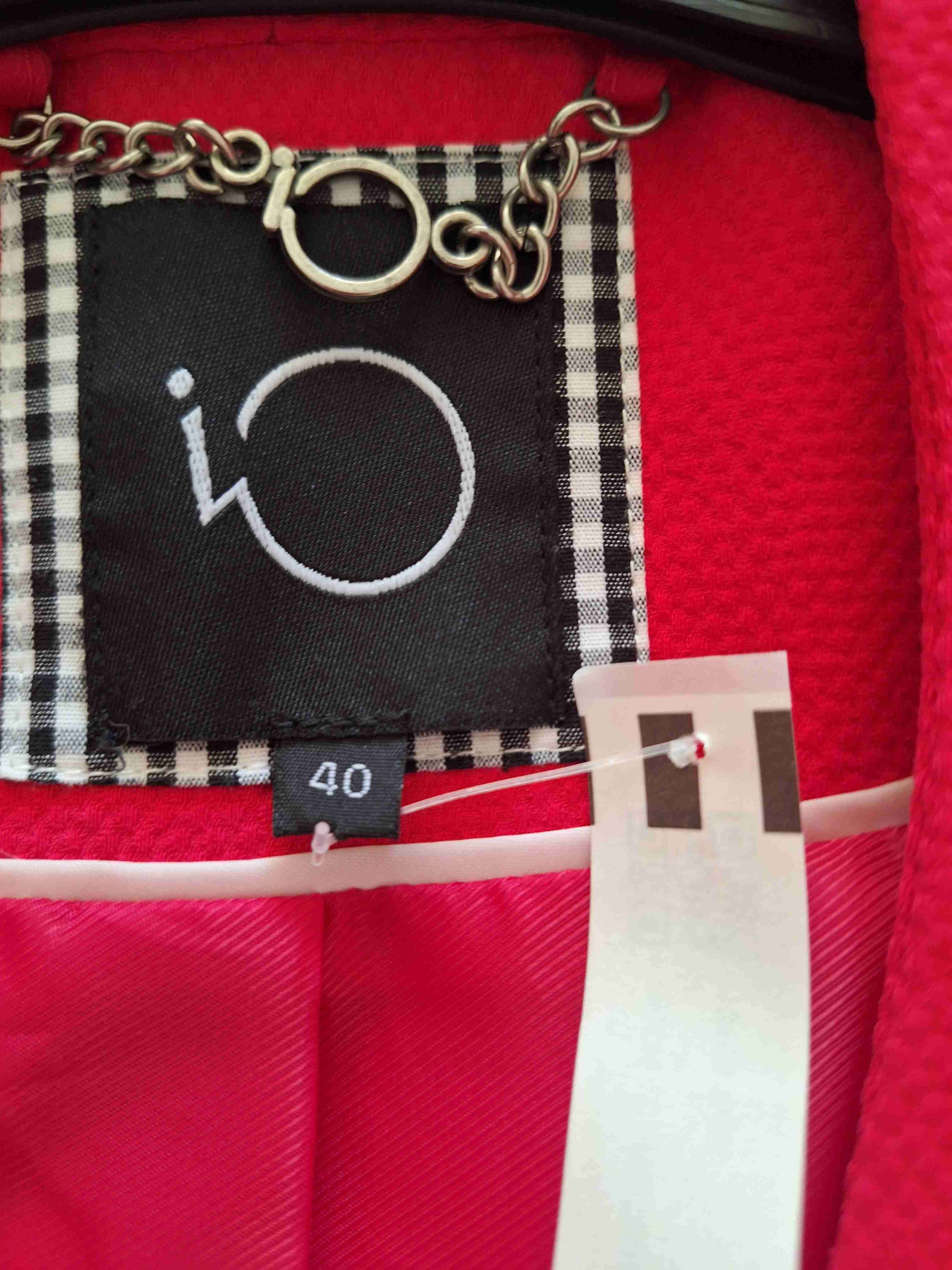 Blazer fucsia mujer con detalles - miniatura 3