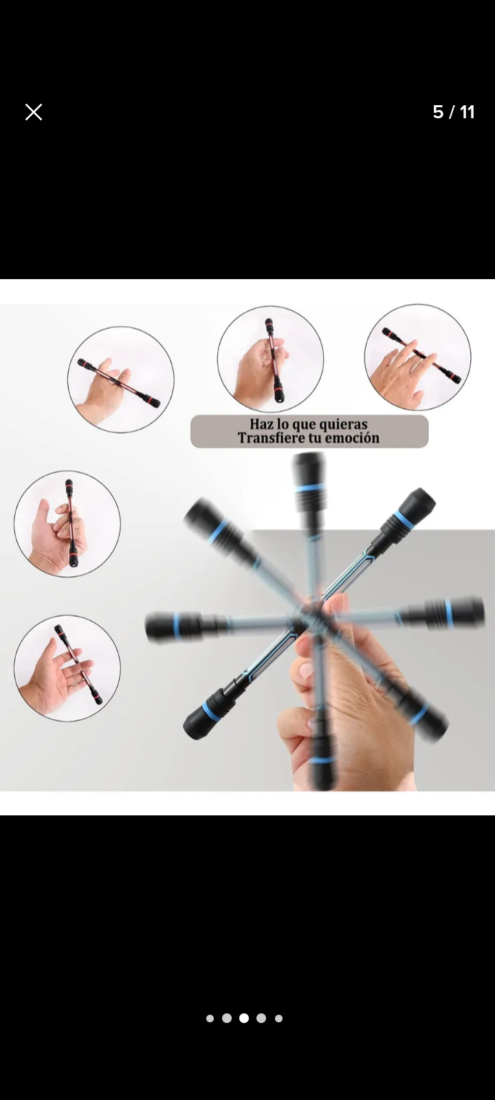 Juego de palillos de golpeteo - miniatura 2