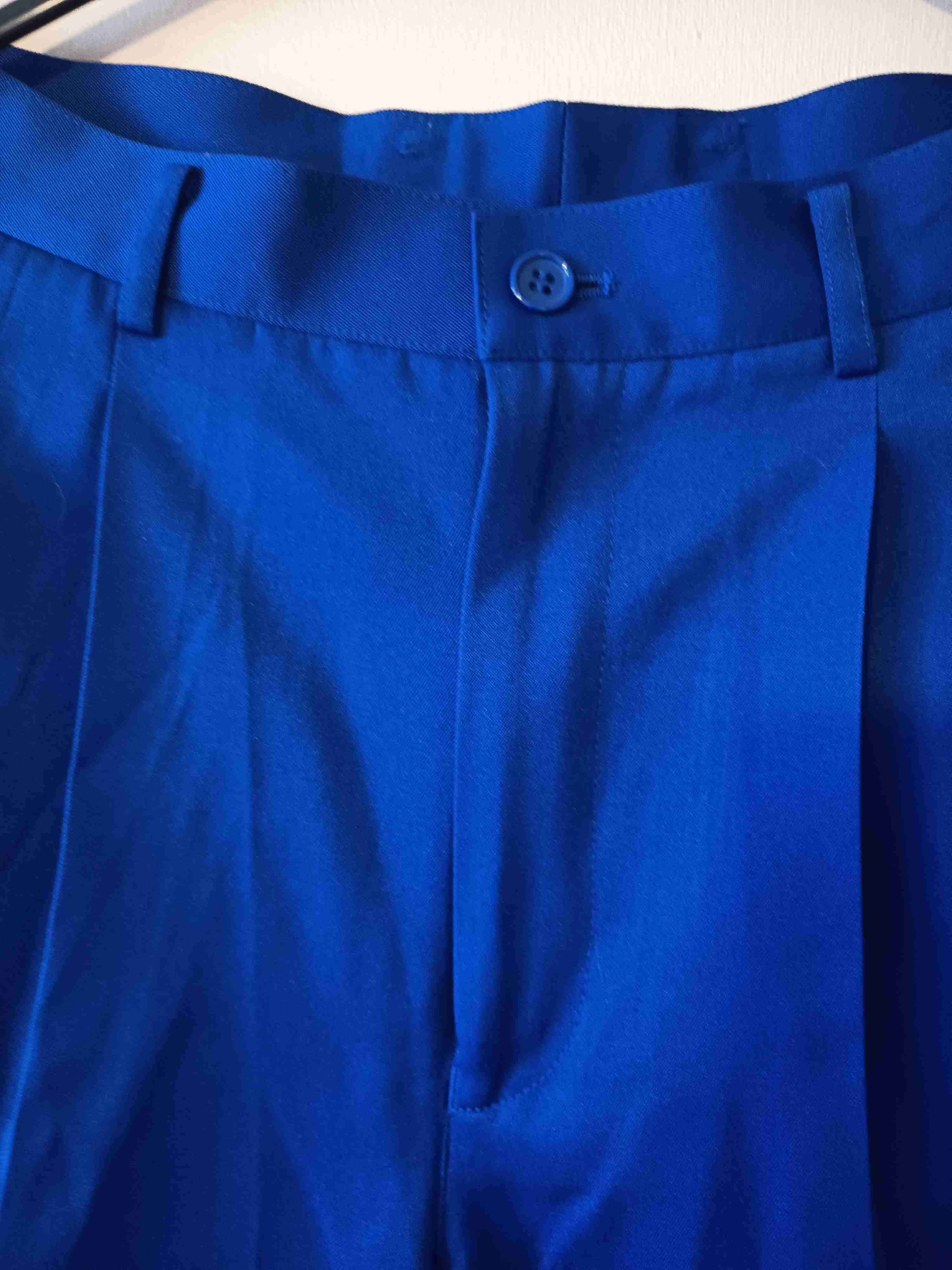 Pantalón azul elegante - miniatura 2