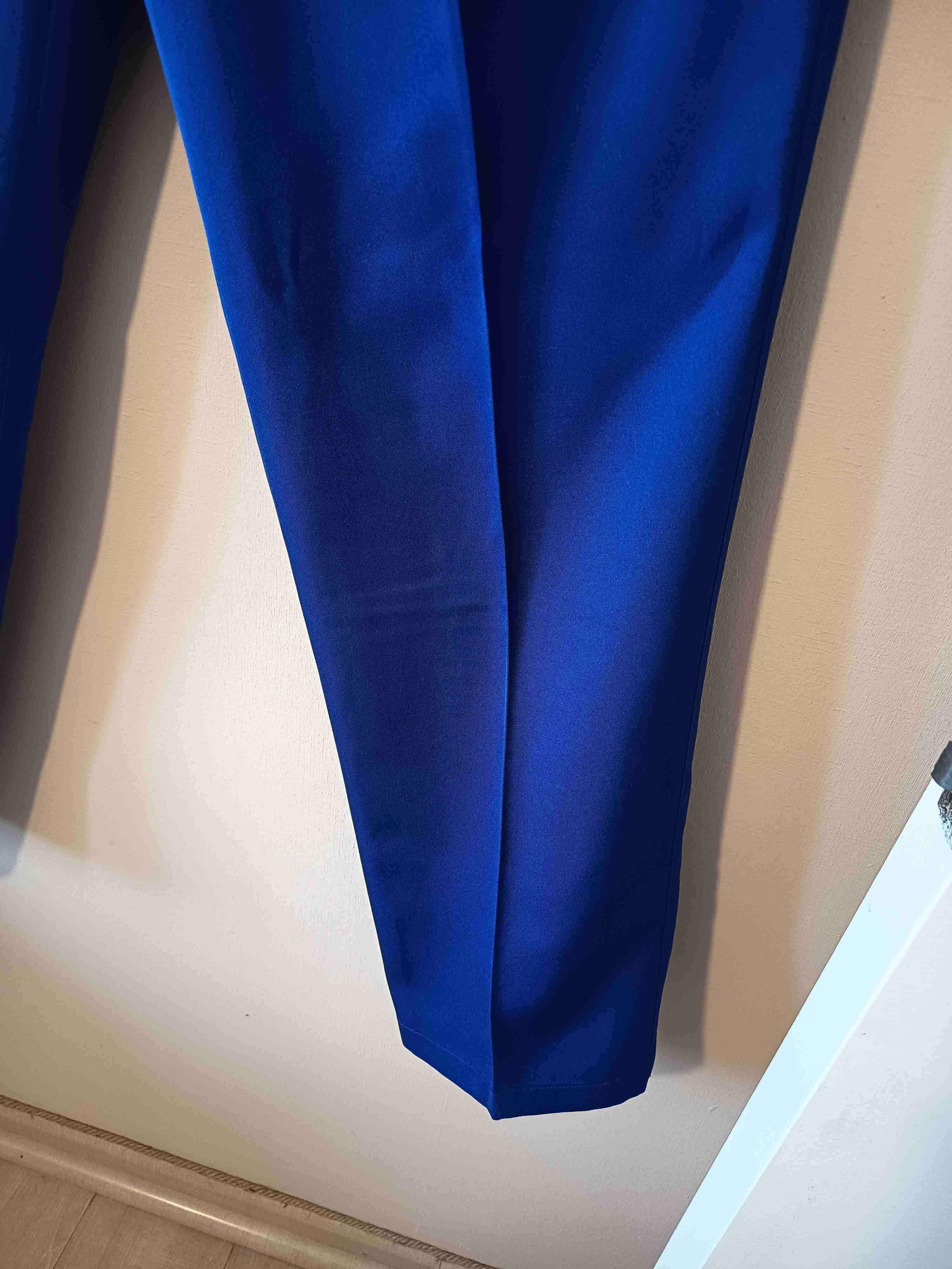 Pantalón azul elegante - miniatura 3