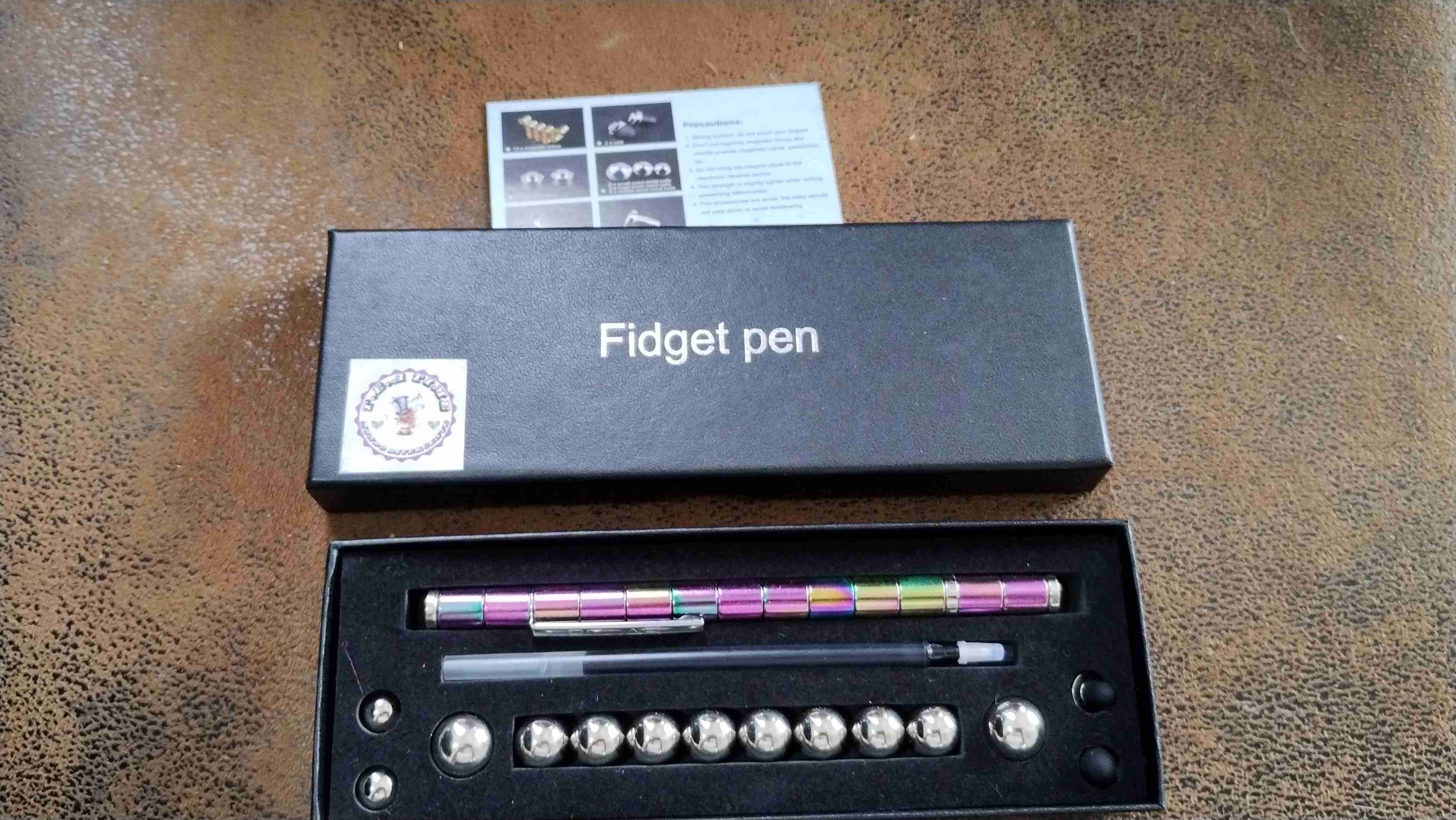 Set de bolígrafo magnético multicolor - miniatura 4