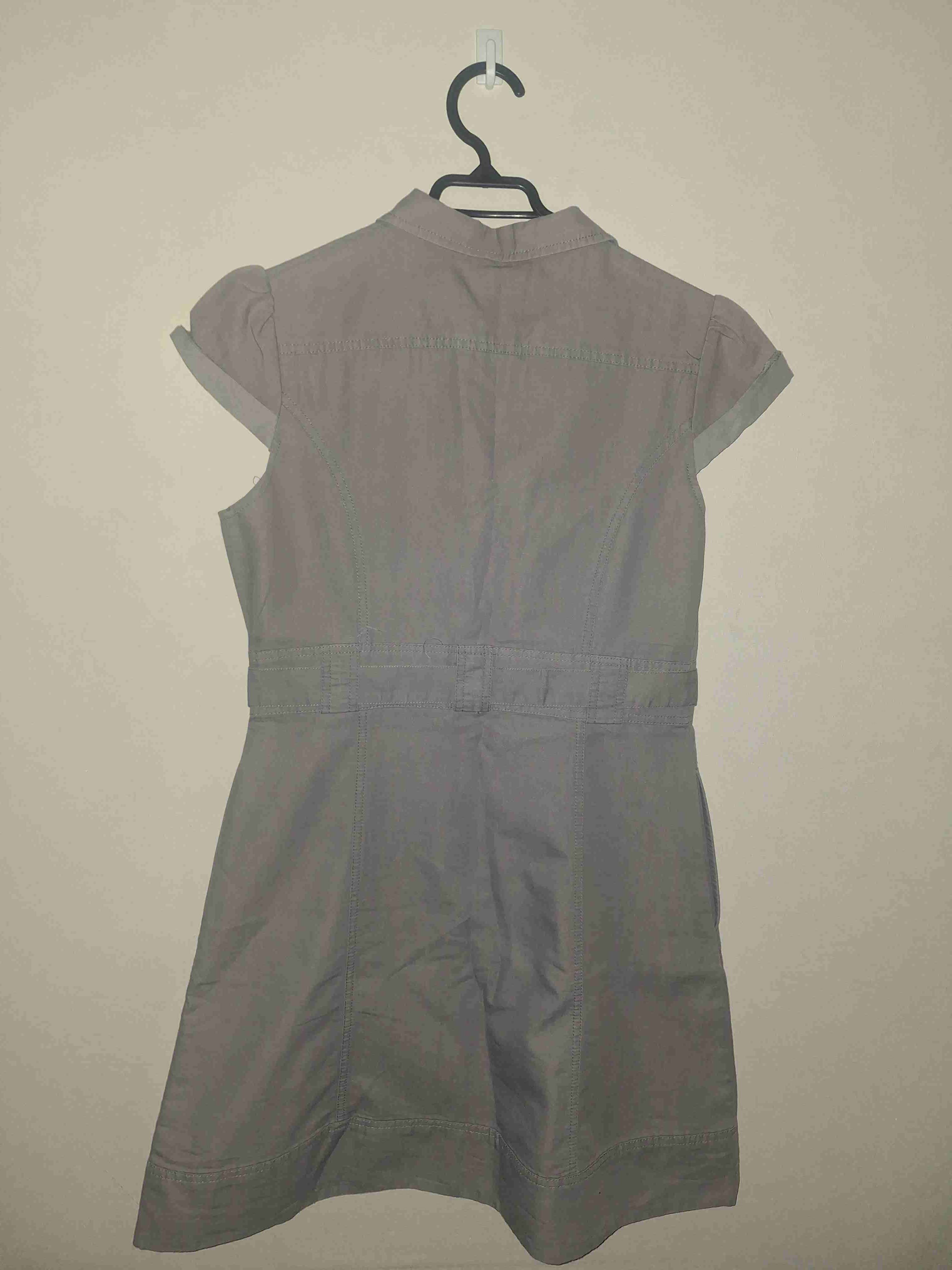 Vestido gris casual - miniatura 2