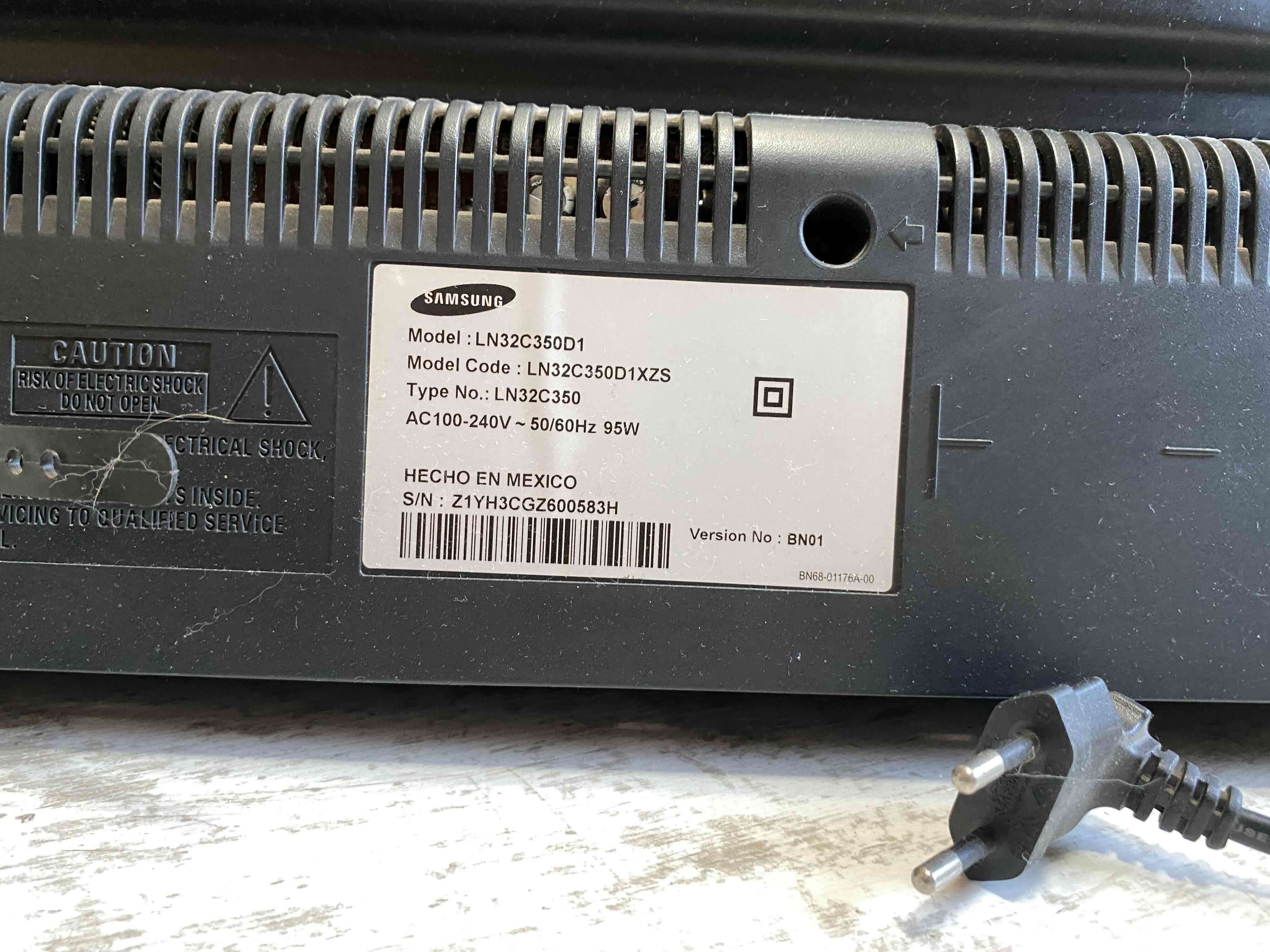 Televisor 32” Samsung LN32C350D1 - miniatura 3