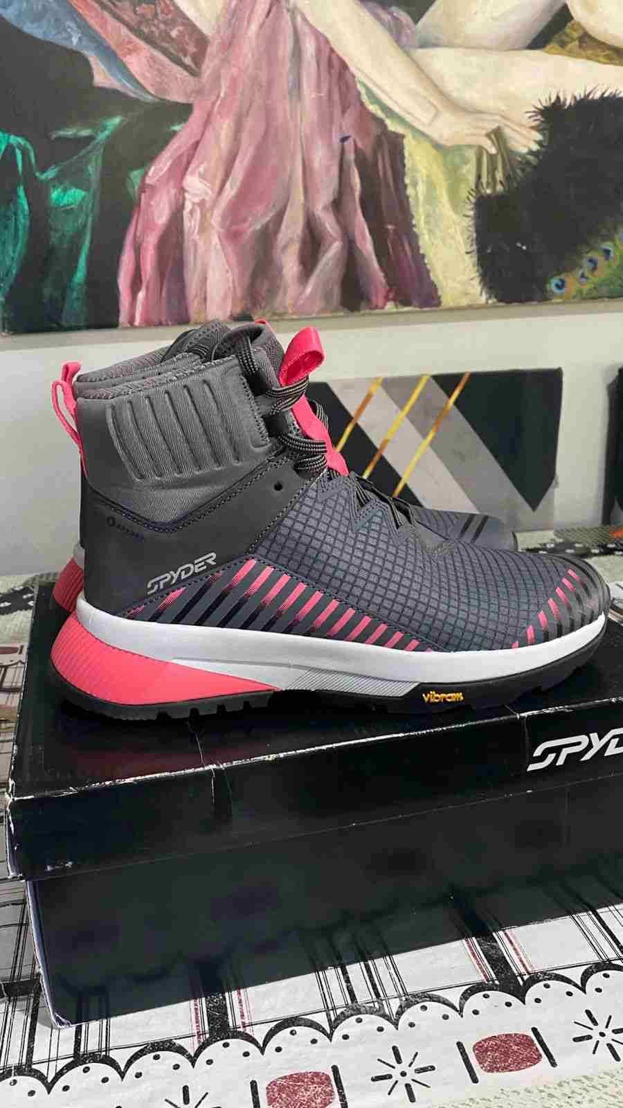 Zapatillas deportivas negras y rosado - miniatura 2