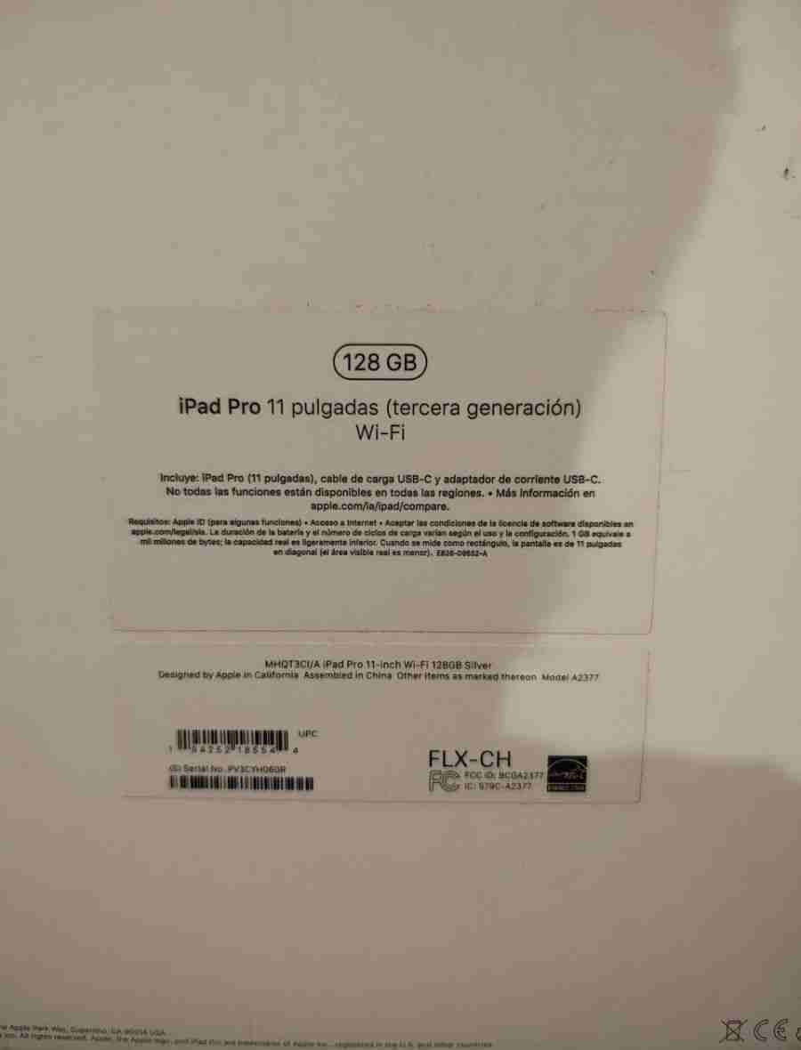 Tablet iPad pro 11 con lápiz y caja - miniatura 3