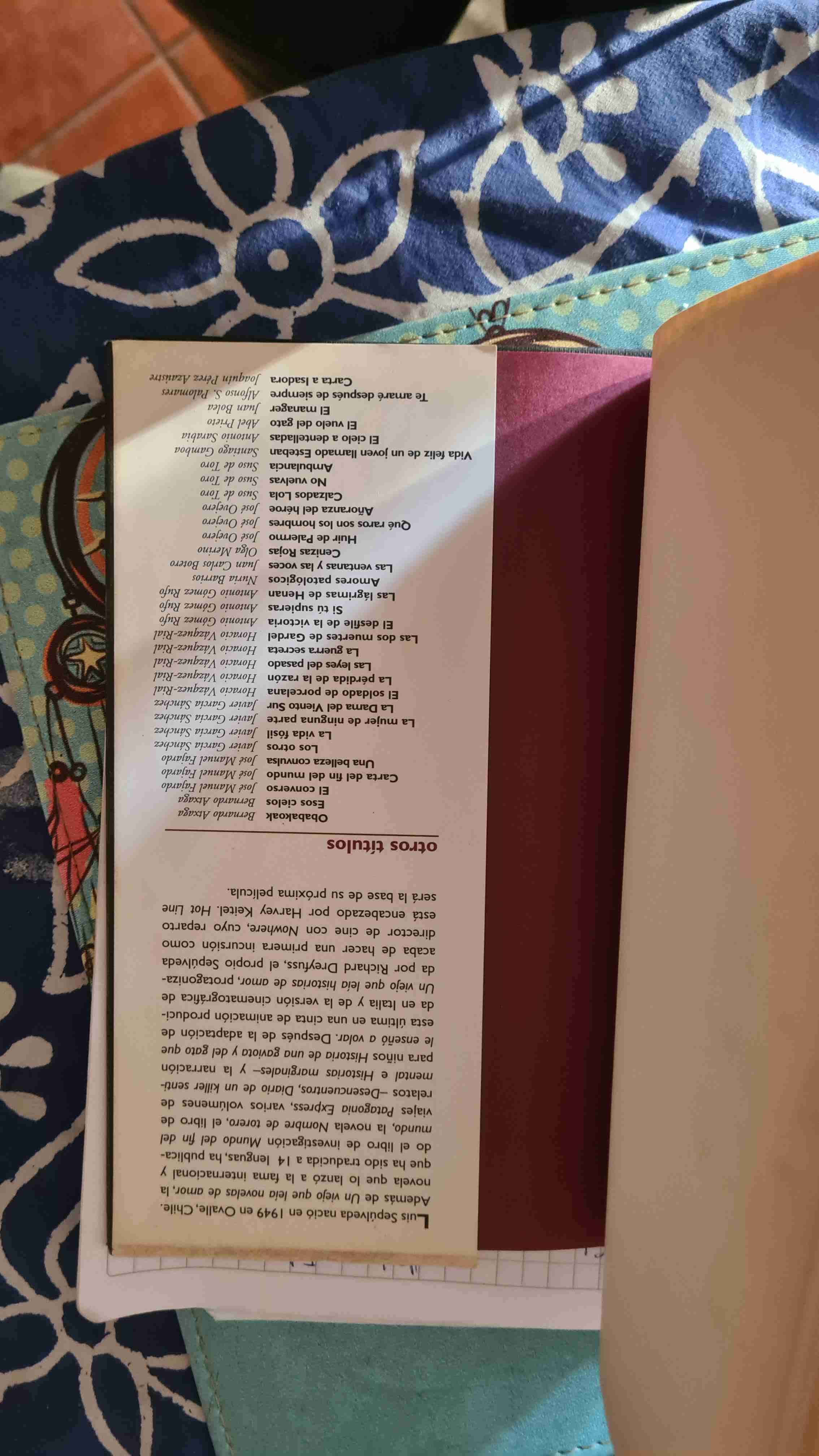 Libro Hot Line de Luis Sepúlveda - miniatura 5