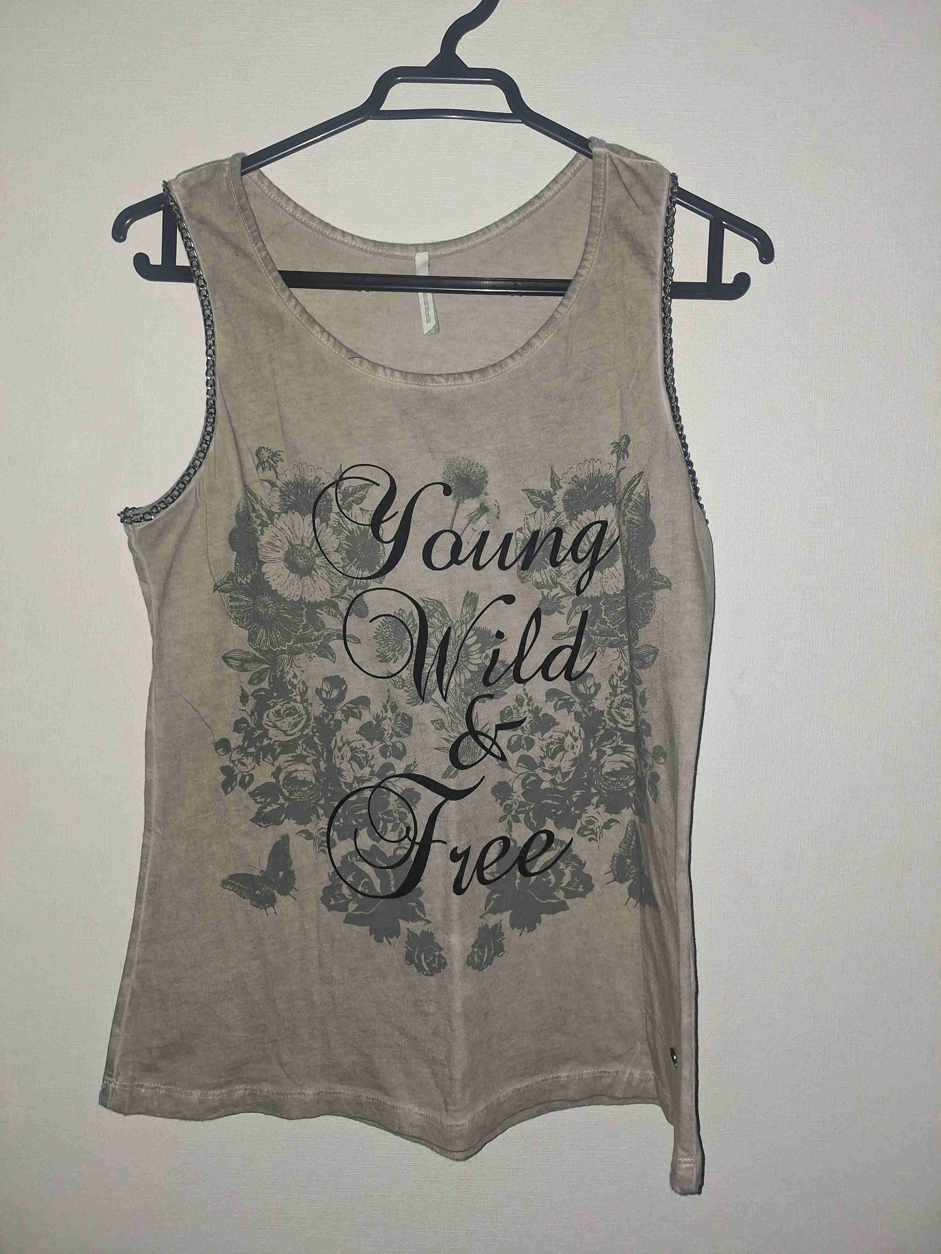 Polera sin mangas estampada - miniatura 1