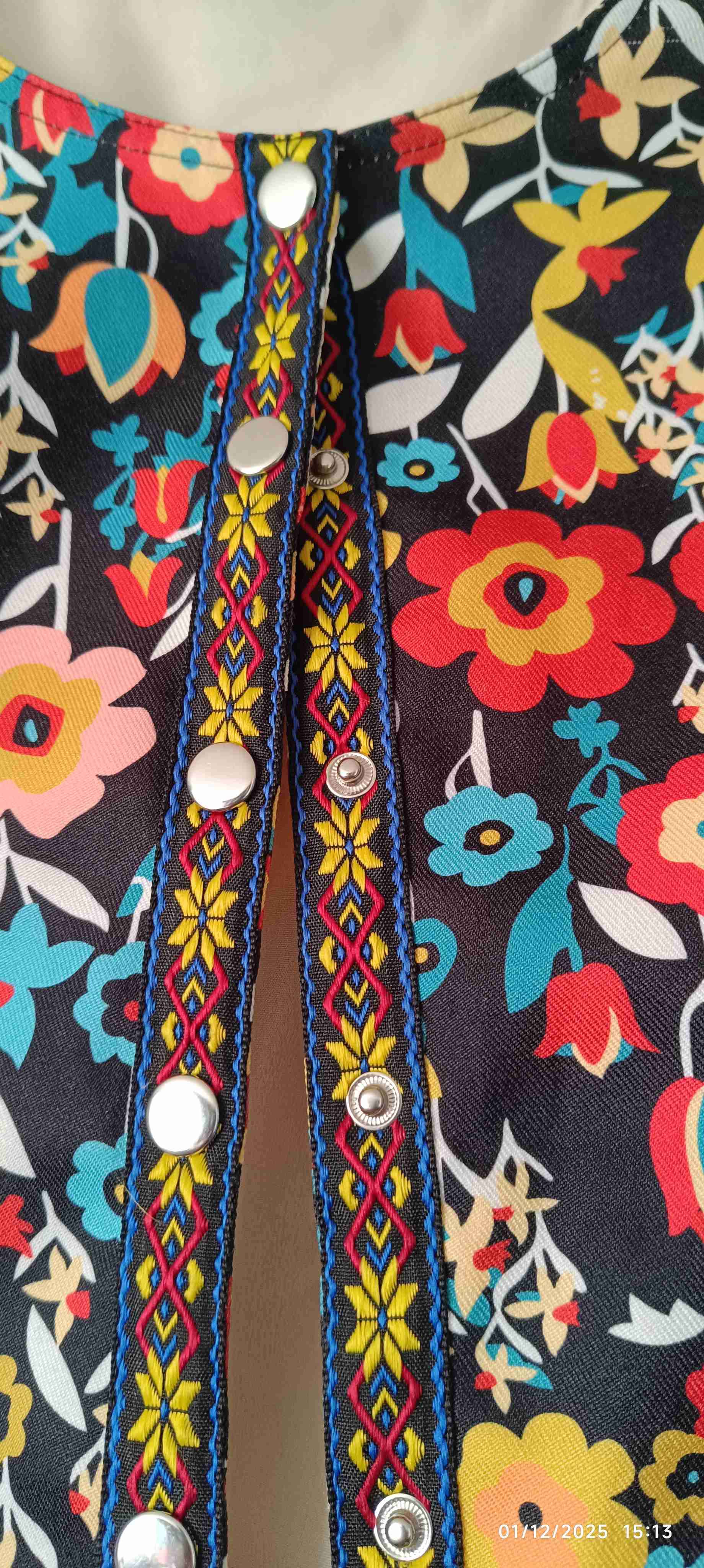 Chaqueta floral colorida - miniatura 2