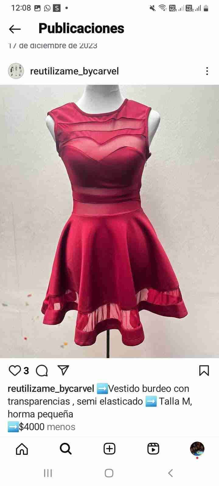 Vestido animal print - miniatura 2