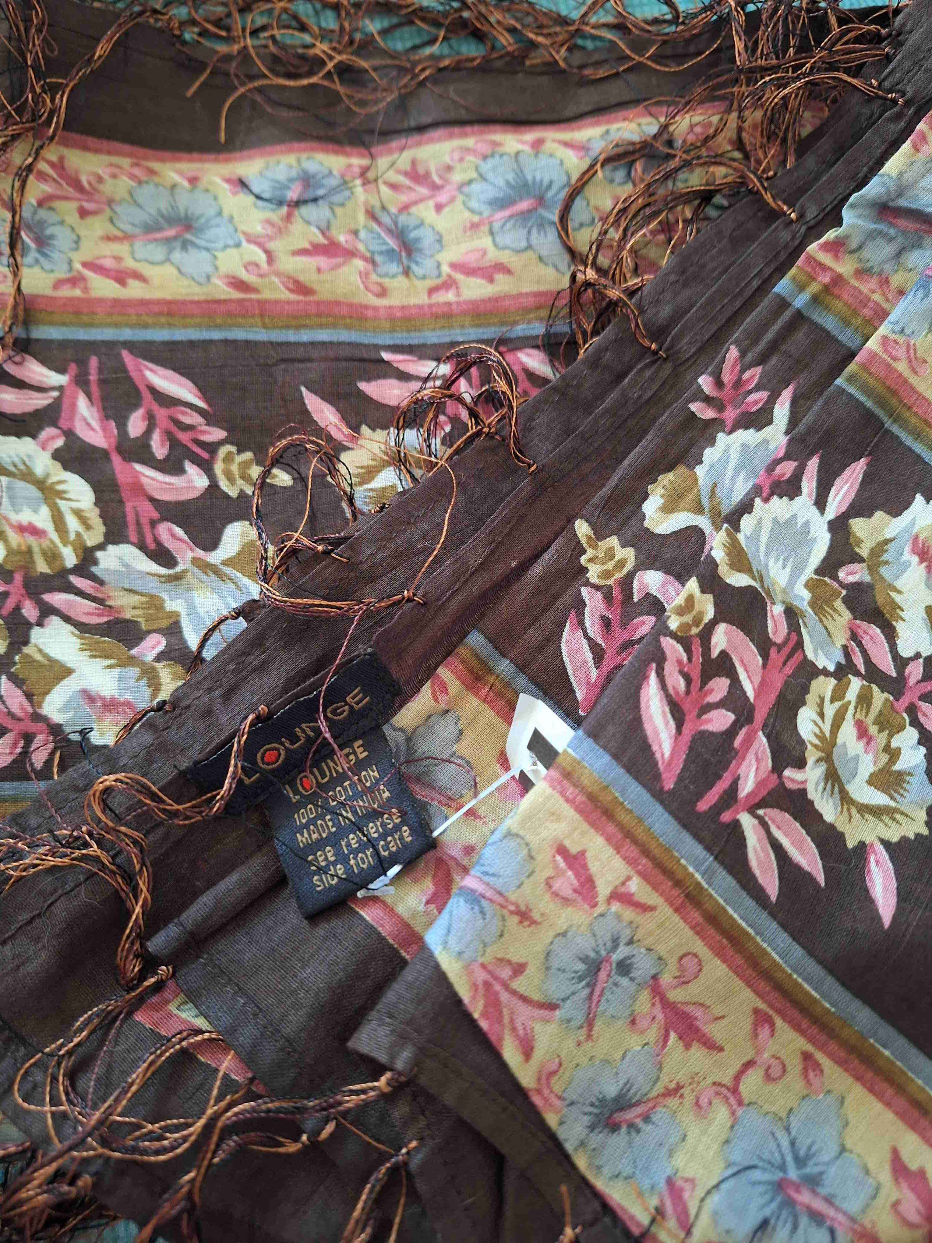 Pañuelo floral Lounge colorido