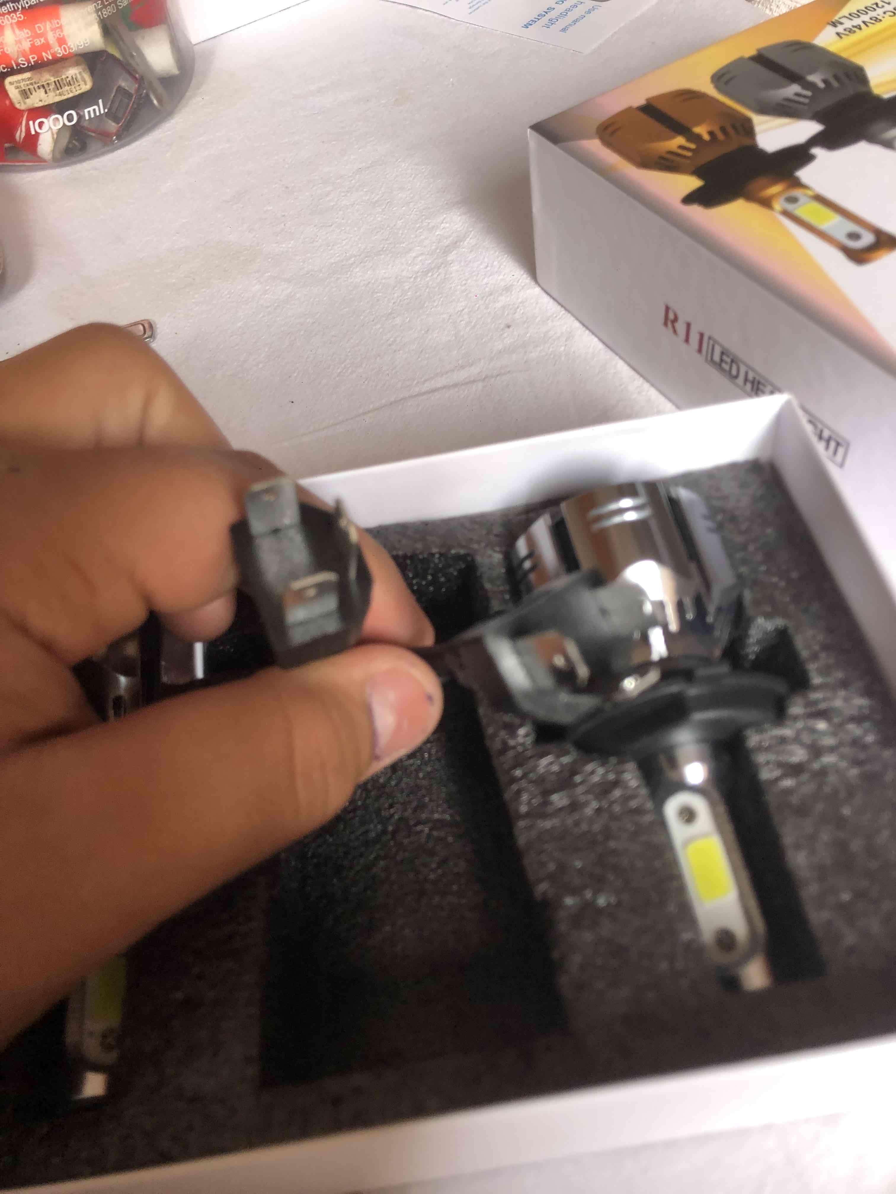 Luces LED R11 150W para auto - miniatura 3