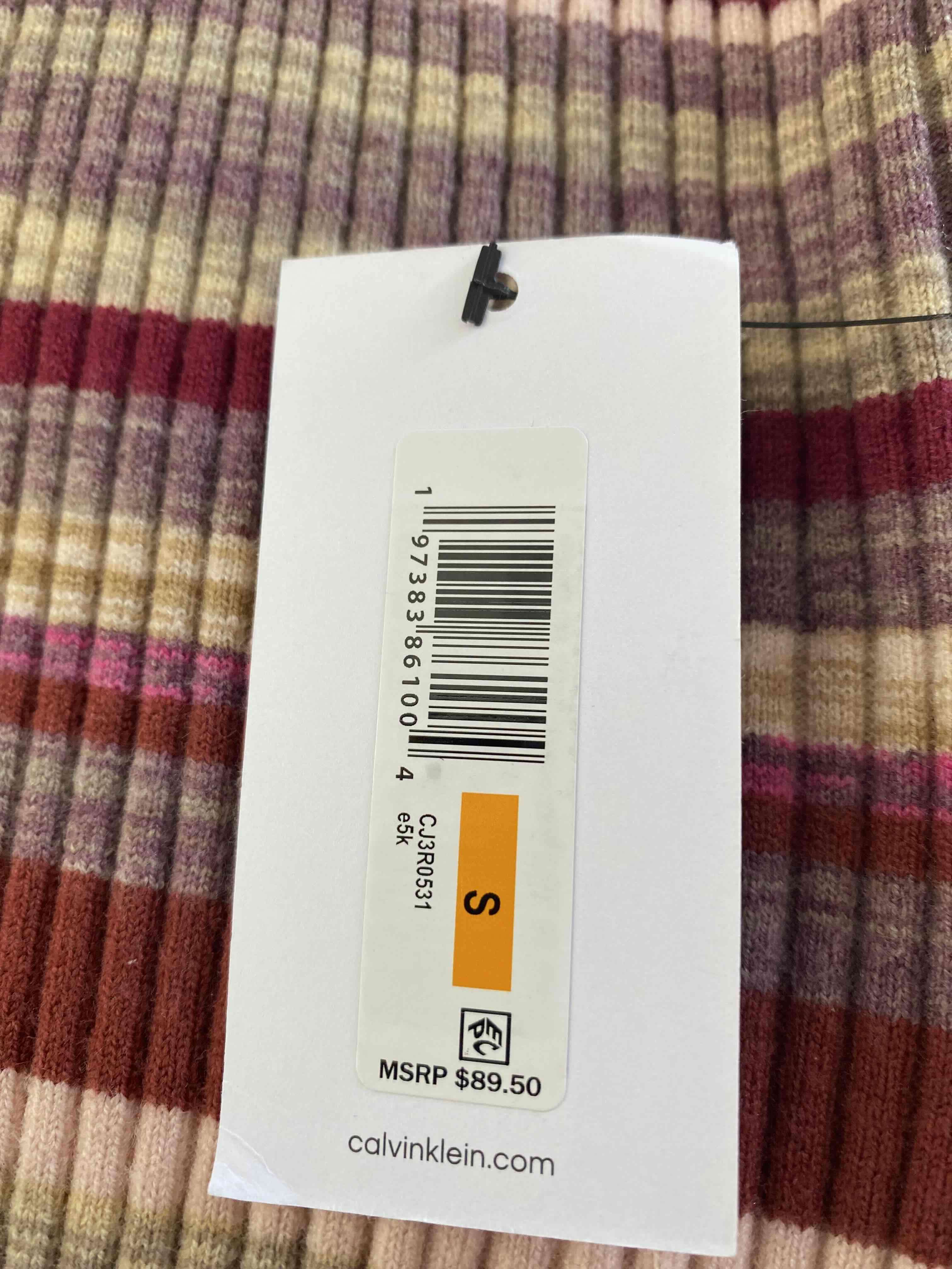 Vestido largo de rayas multicolor - miniatura 3