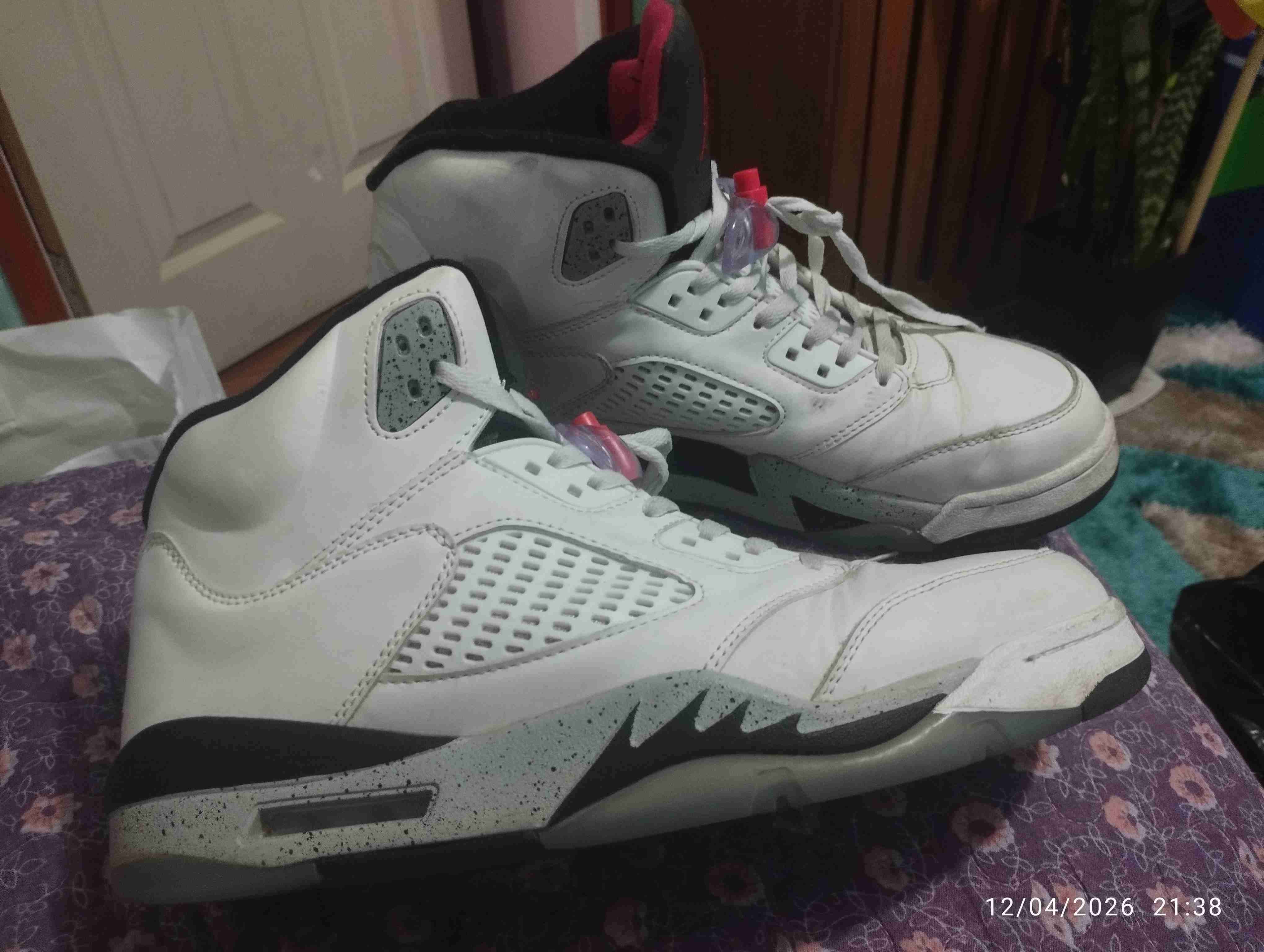 Zapatillas blancas hombre talla 45 - miniatura 2