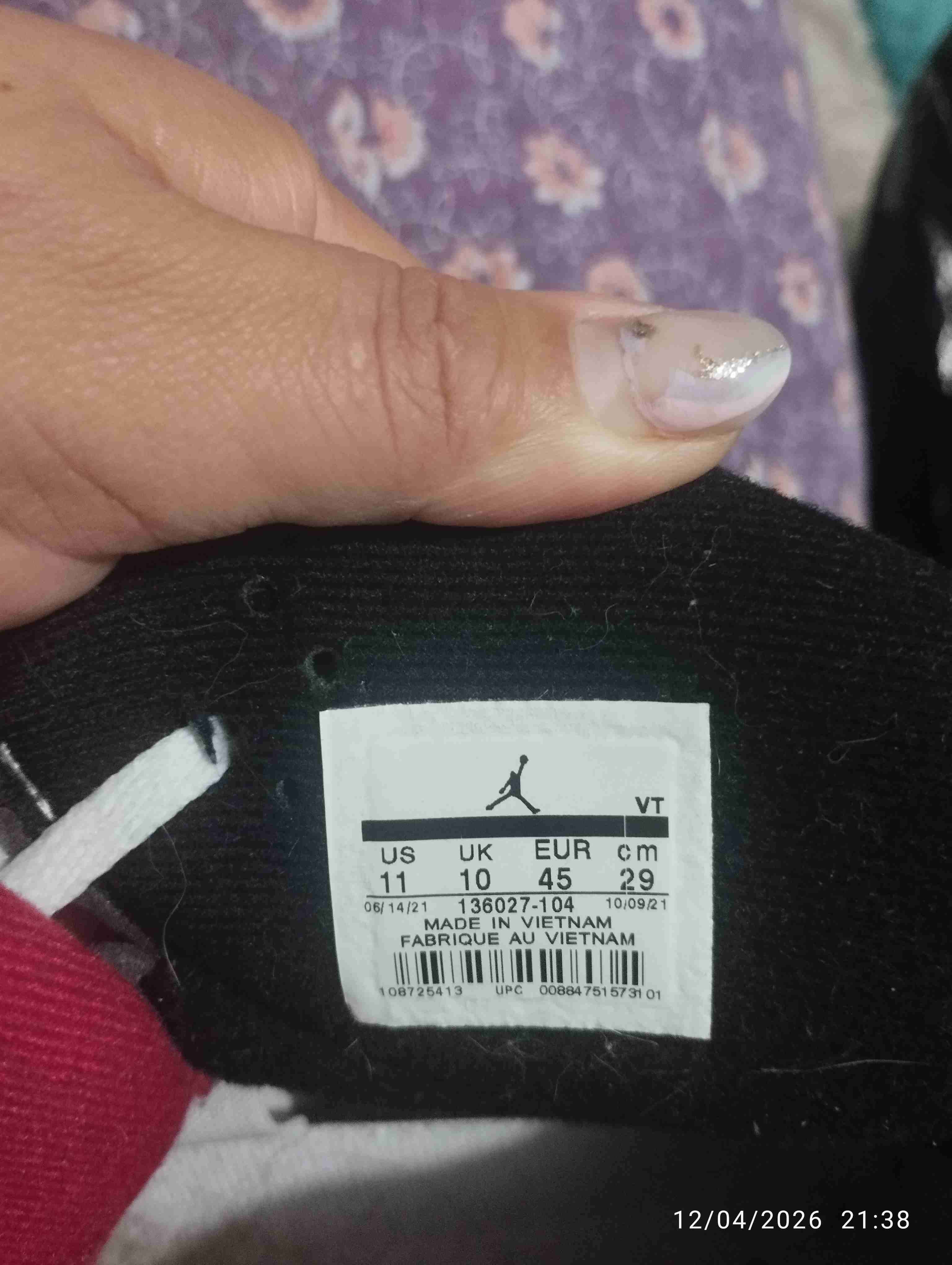 Zapatillas blancas hombre talla 45 - miniatura 3