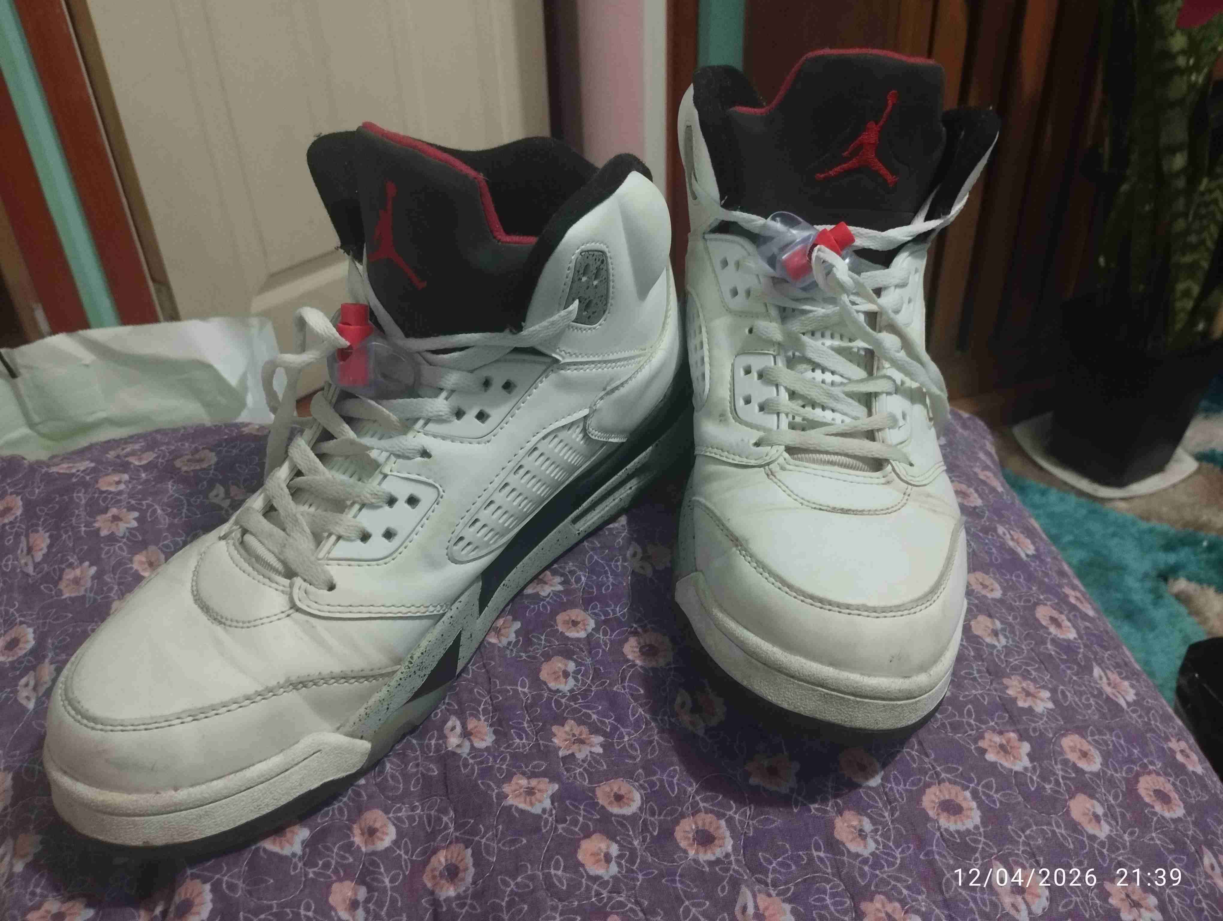 Zapatillas blancas hombre talla 45 - miniatura 5