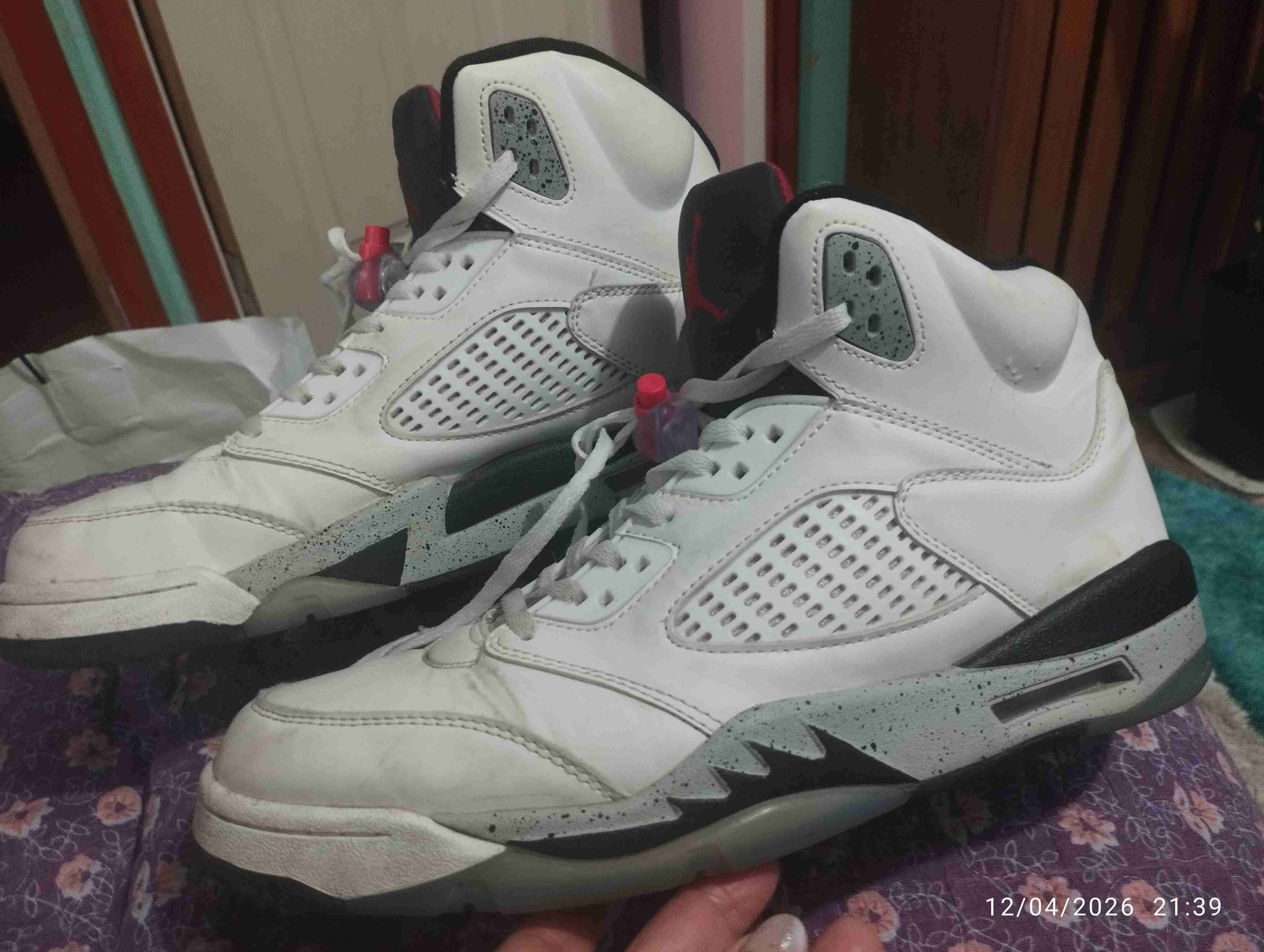 Zapatillas blancas hombre talla 45 - miniatura 6