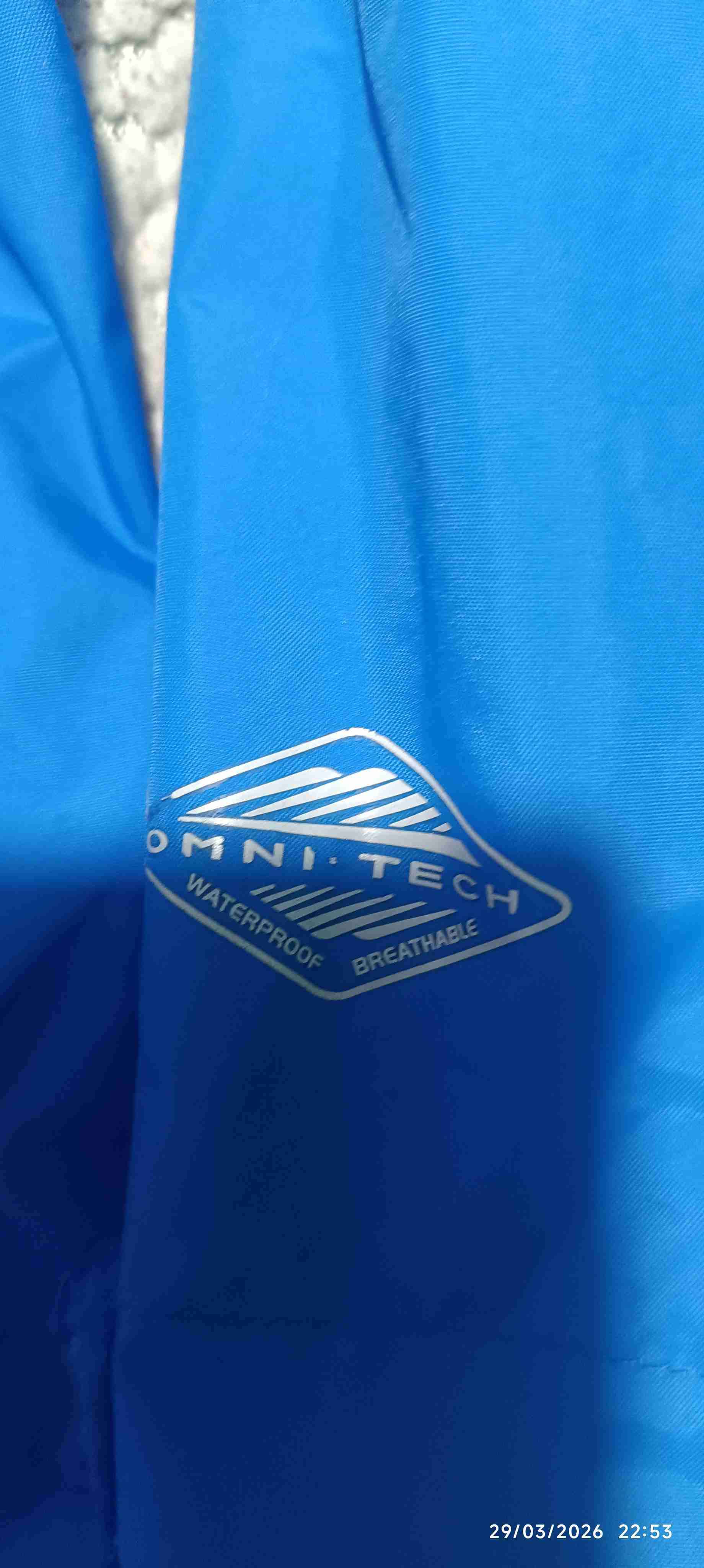 Chaqueta impermeable azul Columbiabde niño - miniatura 2