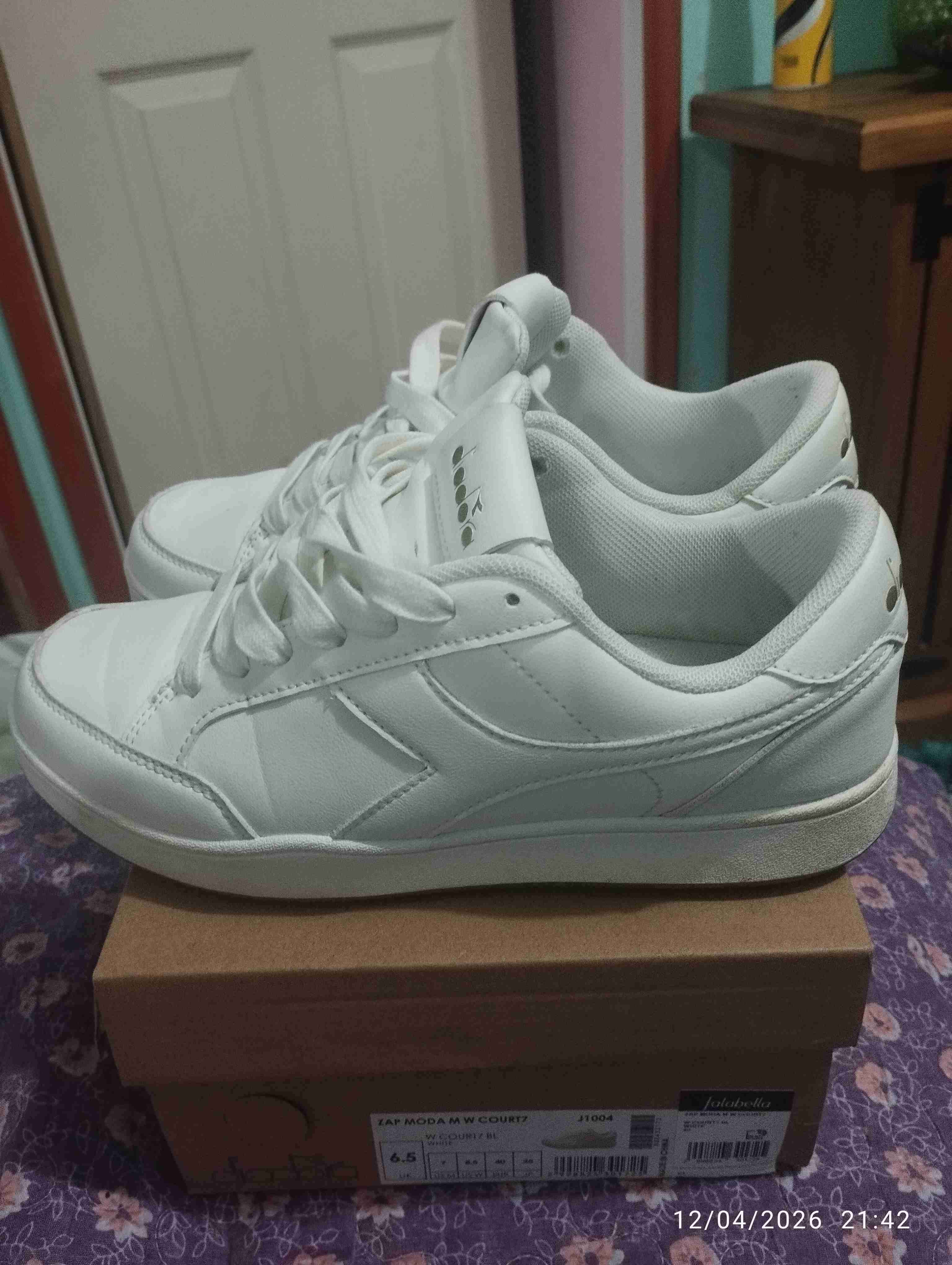 Zapatillas blancas Diadora - miniatura 6
