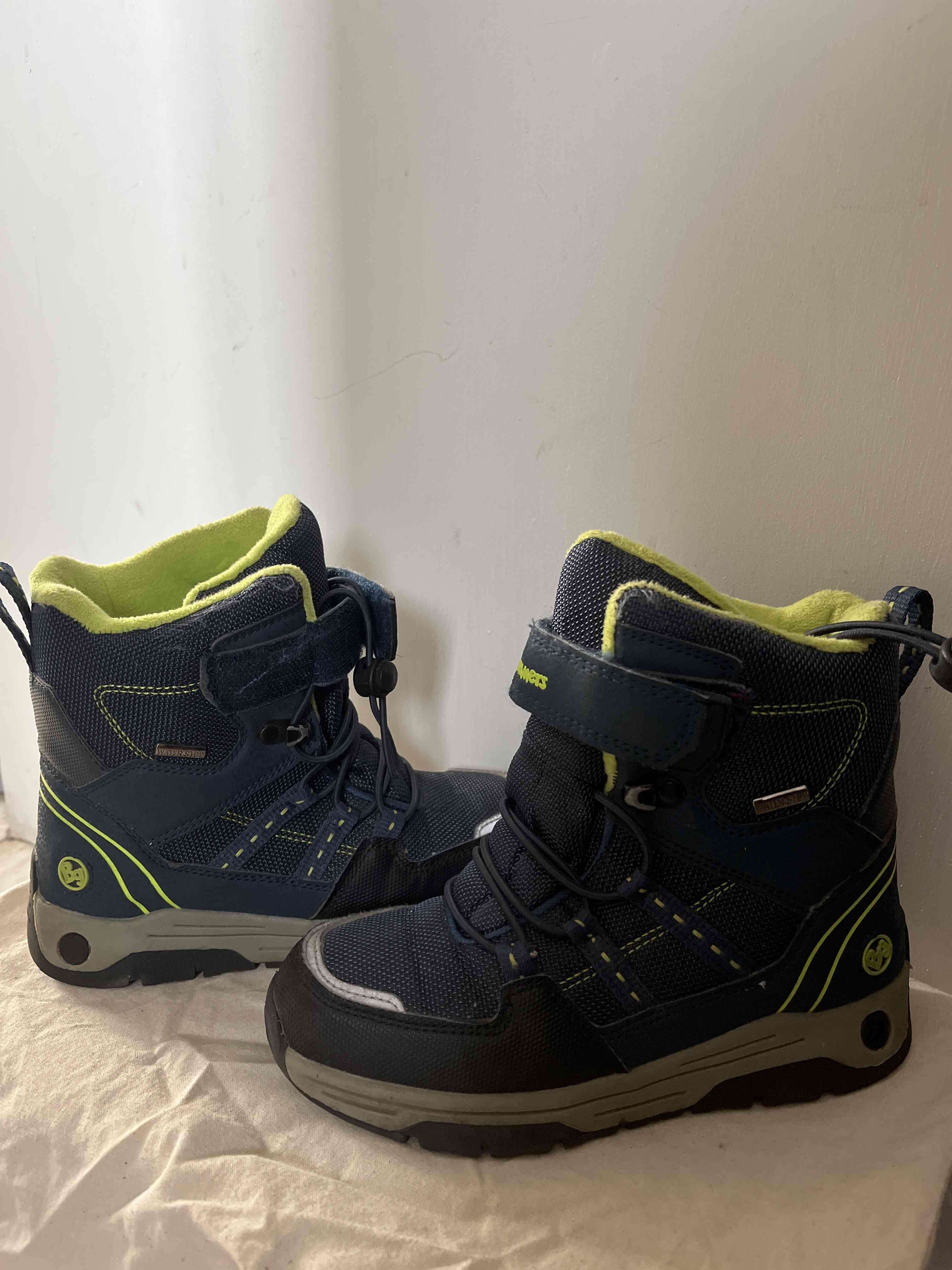 Botas Bubblegummers azul oscuro impermeables - miniatura 3