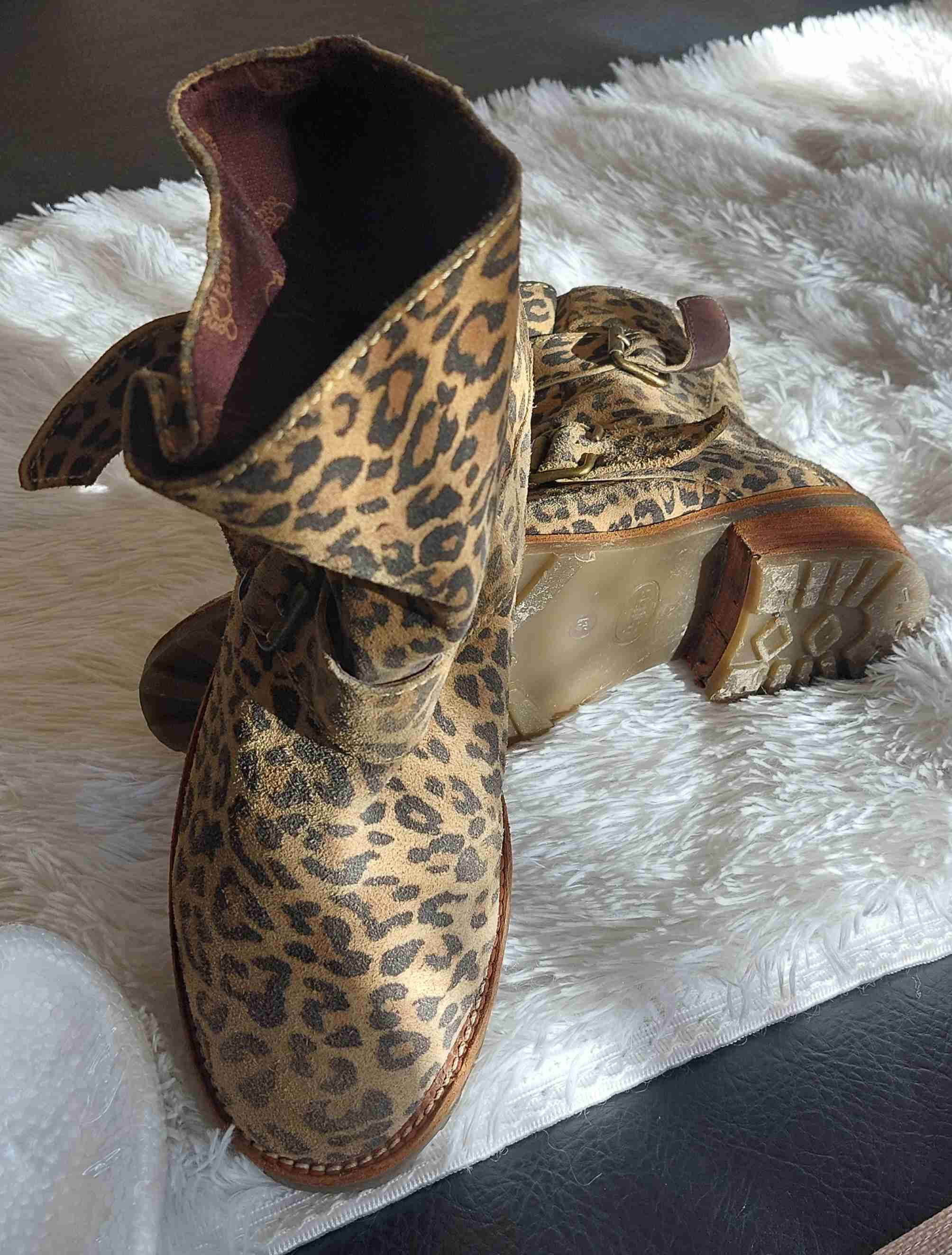 Botines animal print - miniatura 3