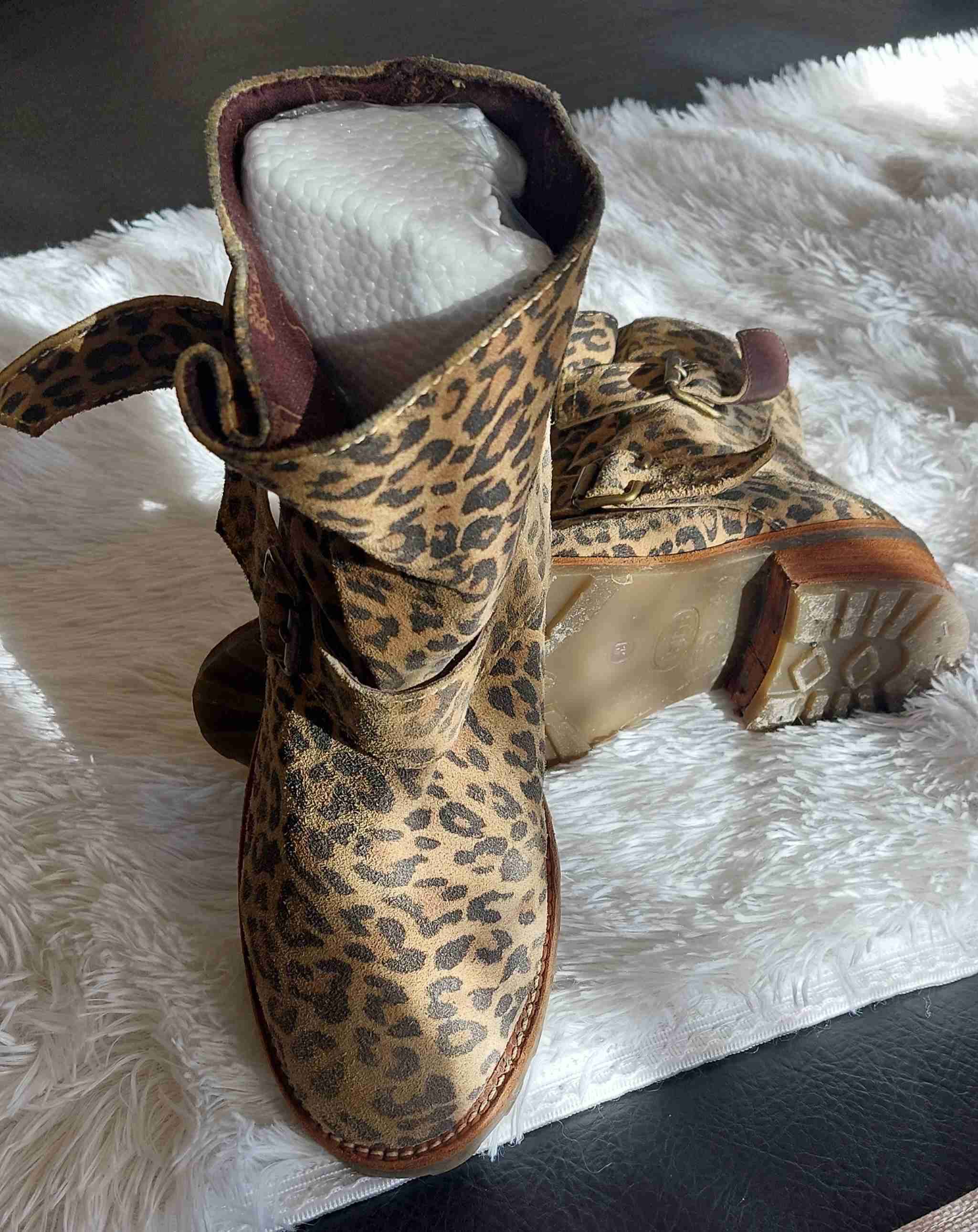 Botines animal print - miniatura 4