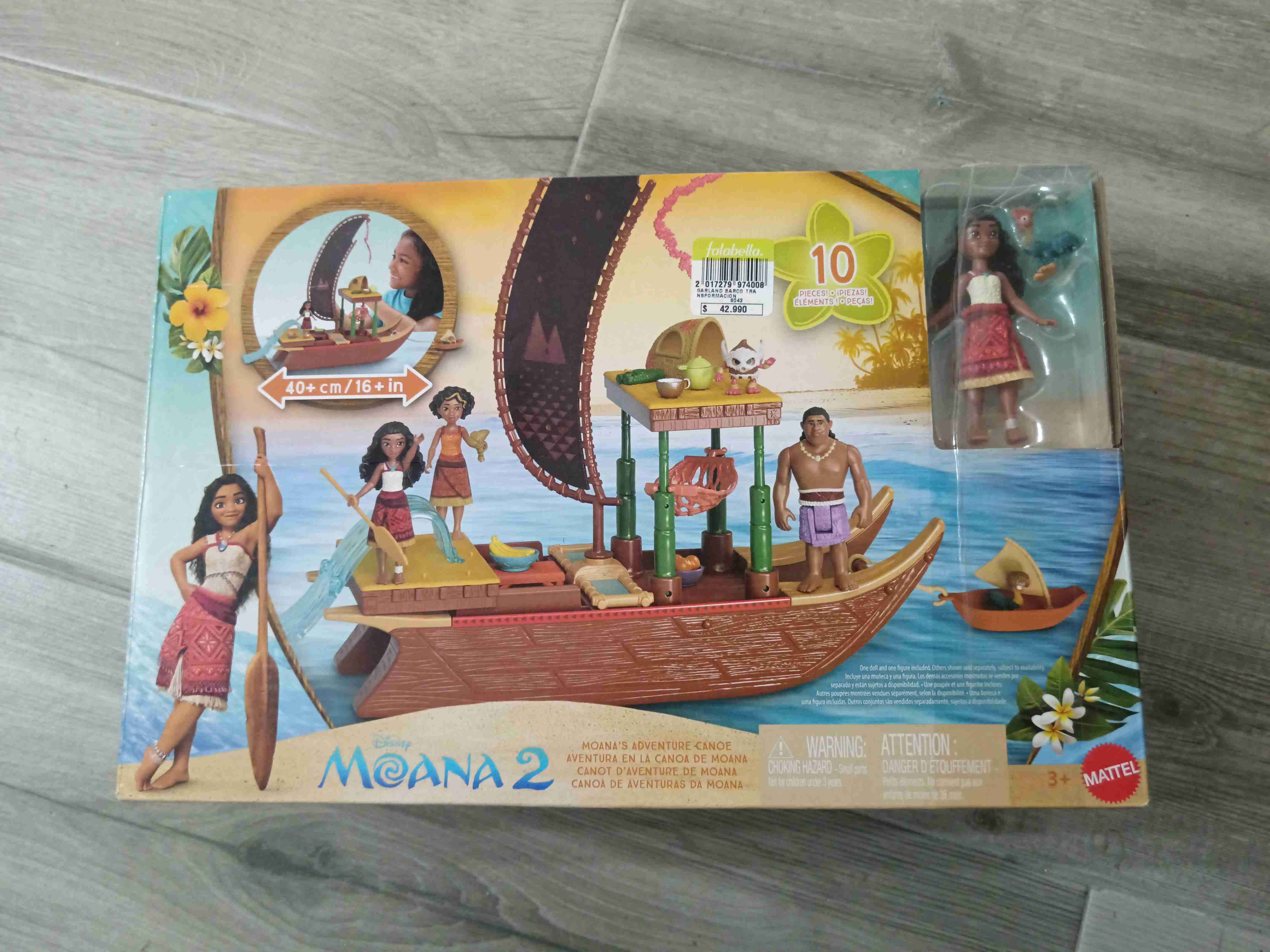 Set de juego Moana 2 Disney - miniatura 1