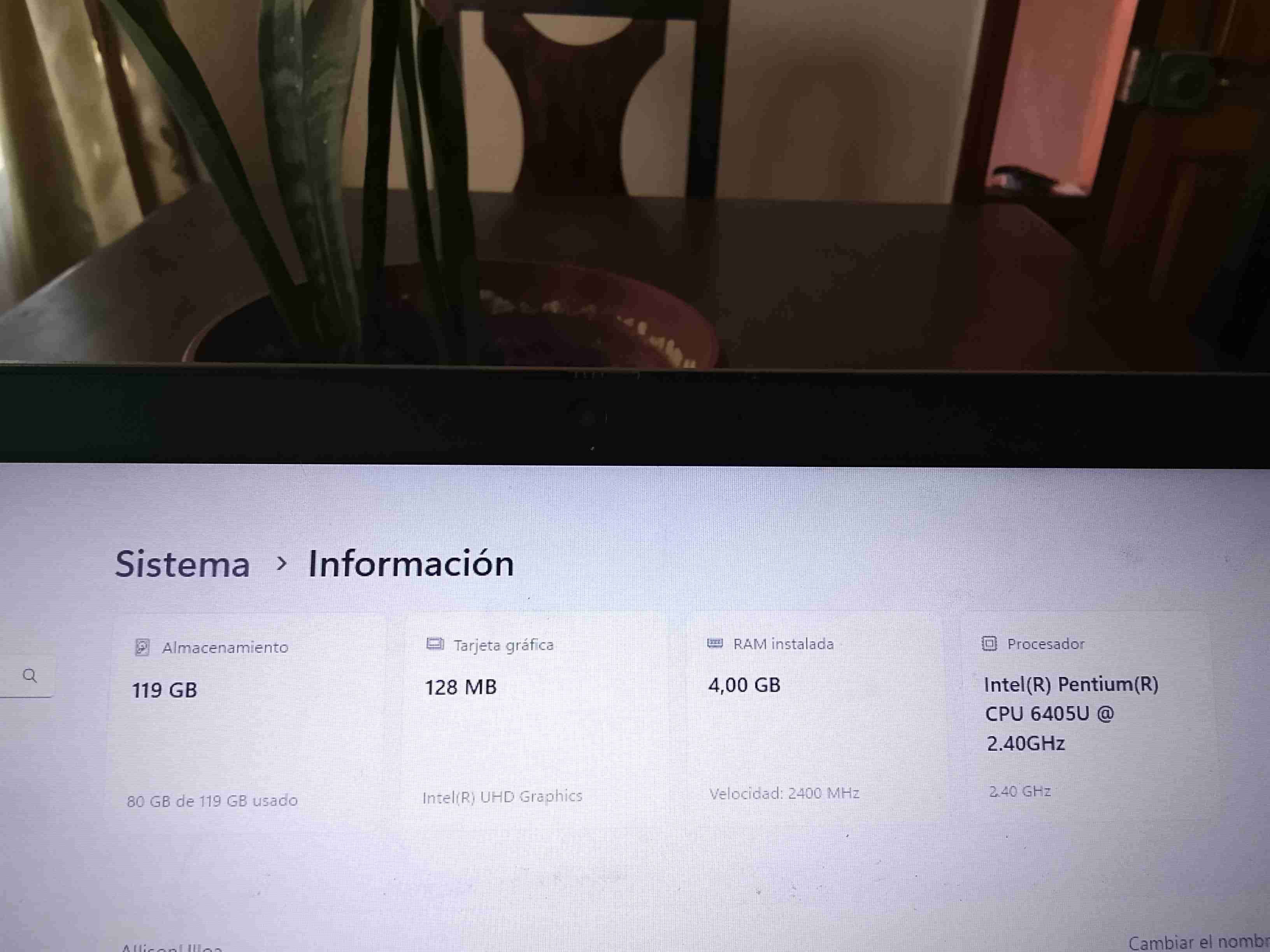 Laptop Lenovo IdeaPad 3 gris - miniatura 2