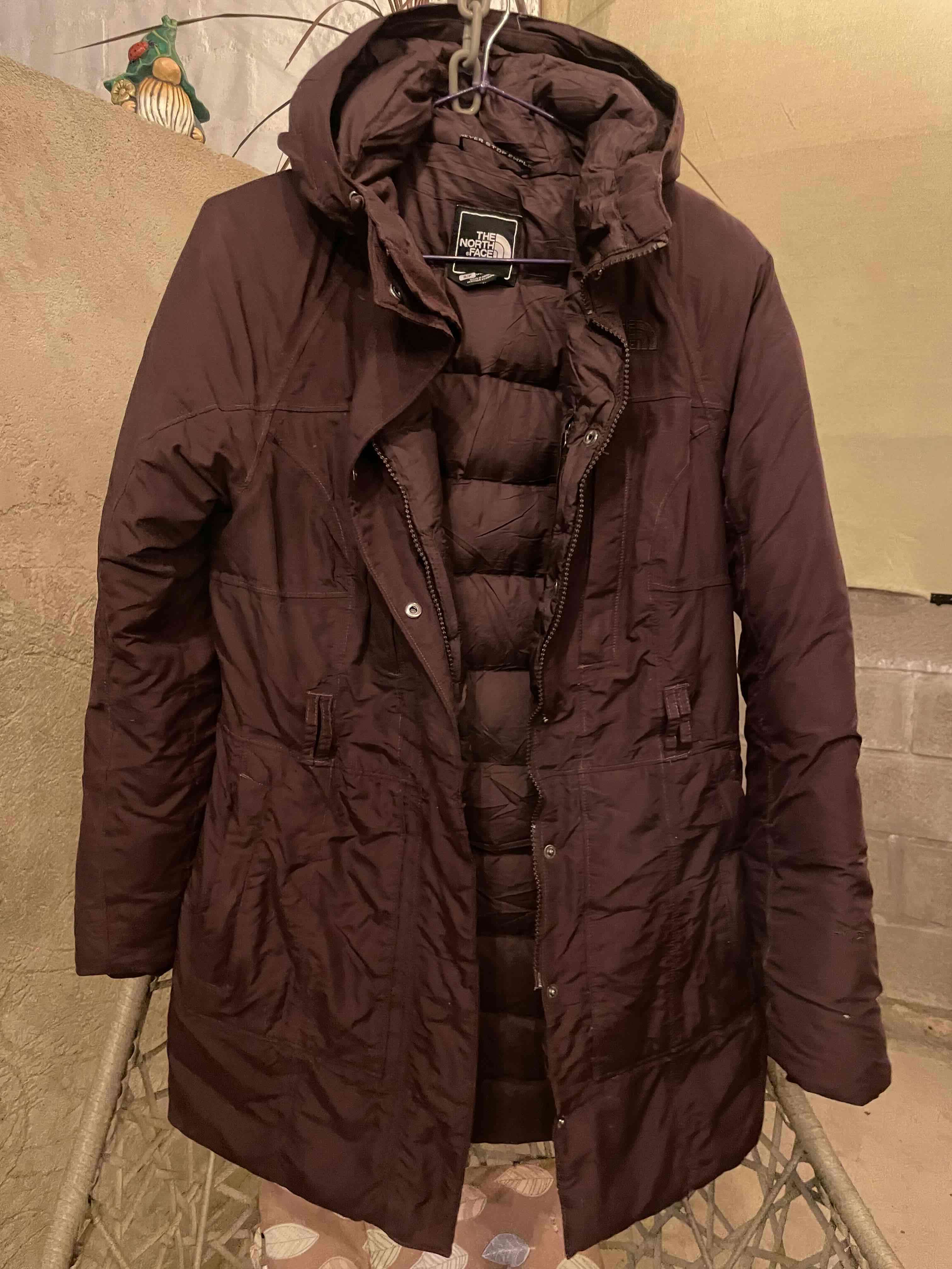 Abrigo The North Face burdeos - miniatura 1