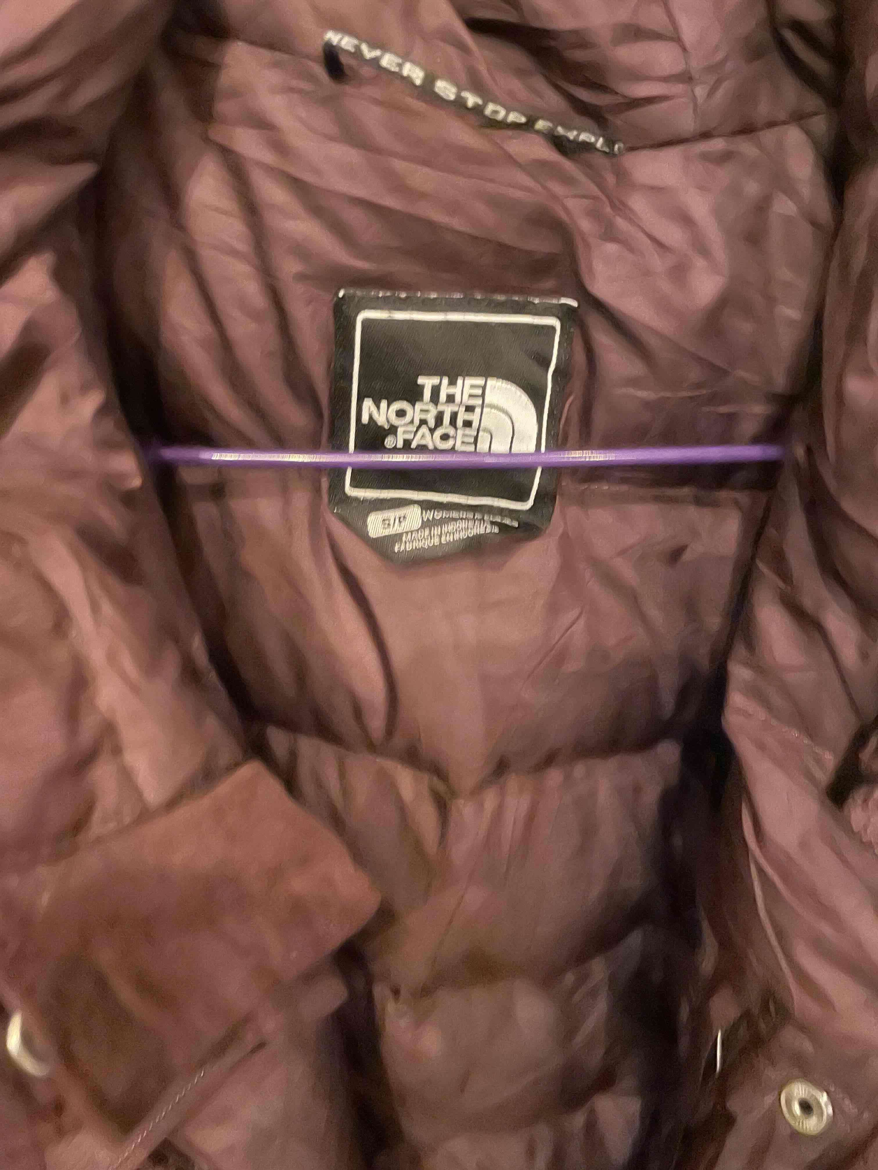 Abrigo The North Face burdeos - miniatura 2