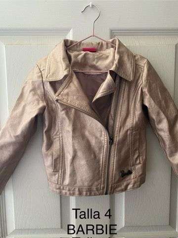 Chaqueta niña Barbie talla 4