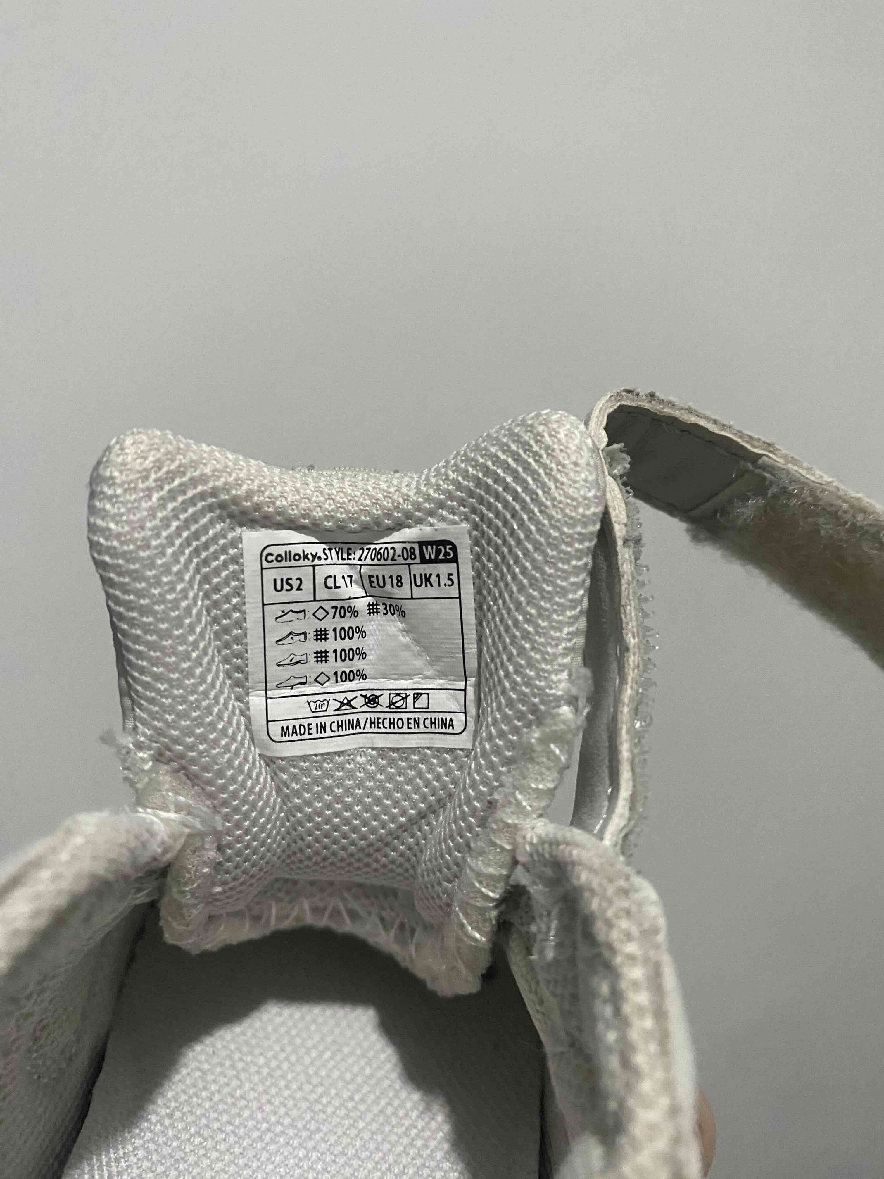 Zapatillas gateadores blancas para bebé - miniatura 4